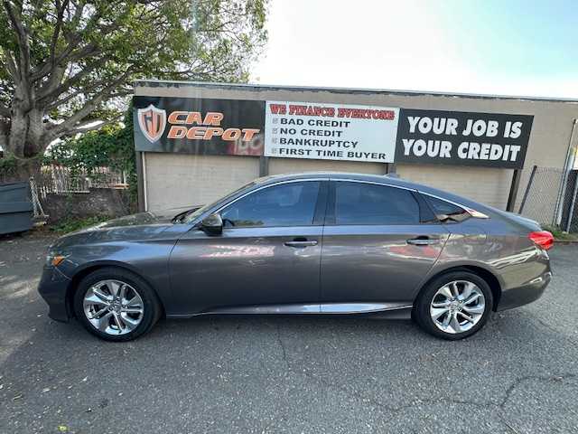 GRAY, 2019 HONDA ACCORD Image 7