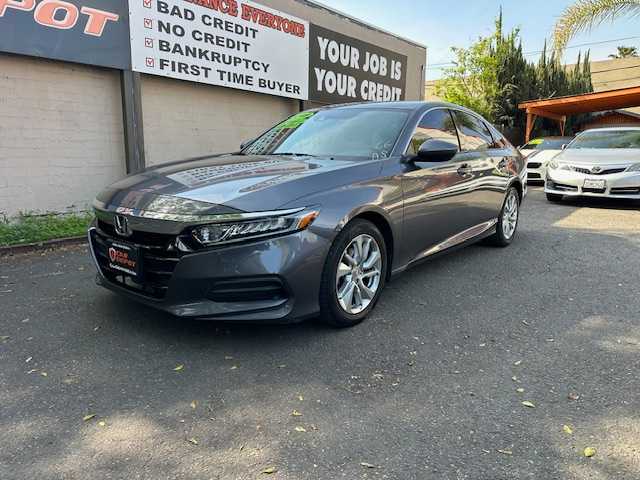 GRAY, 2019 HONDA ACCORD Image 5