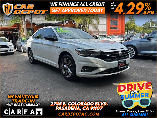 WHITE, 2019 VOLKSWAGEN JETTA Image 
