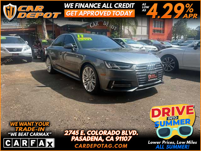 GREY, 2017 AUDI A4 Image 