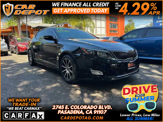 BLACK, 2015 KIA OPTIMA Image 