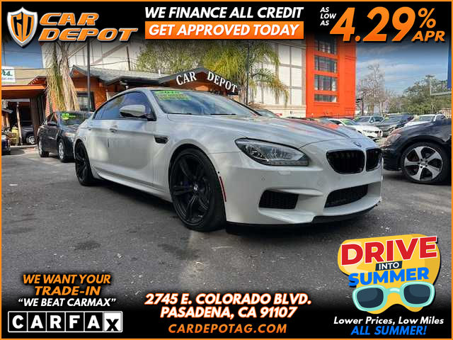 WHITE, 2015 BMW M6 COMETITION PACKAGE Image 