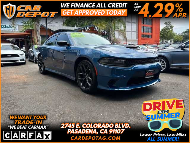 BLUE, 2020 DODGE CHARGER Image 