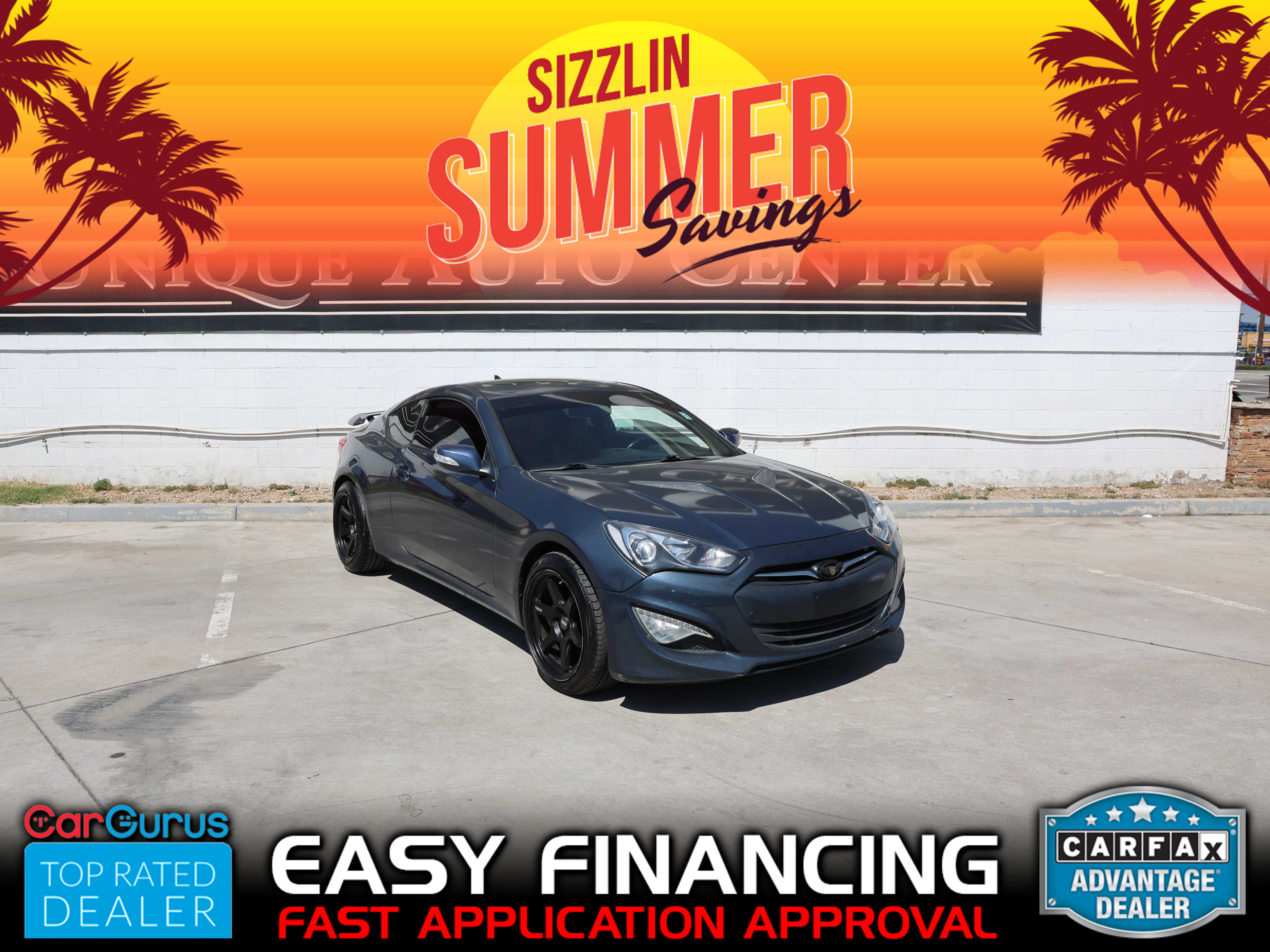 BLUE, 2013 HYUNDAI GENESIS COUPE Image 
