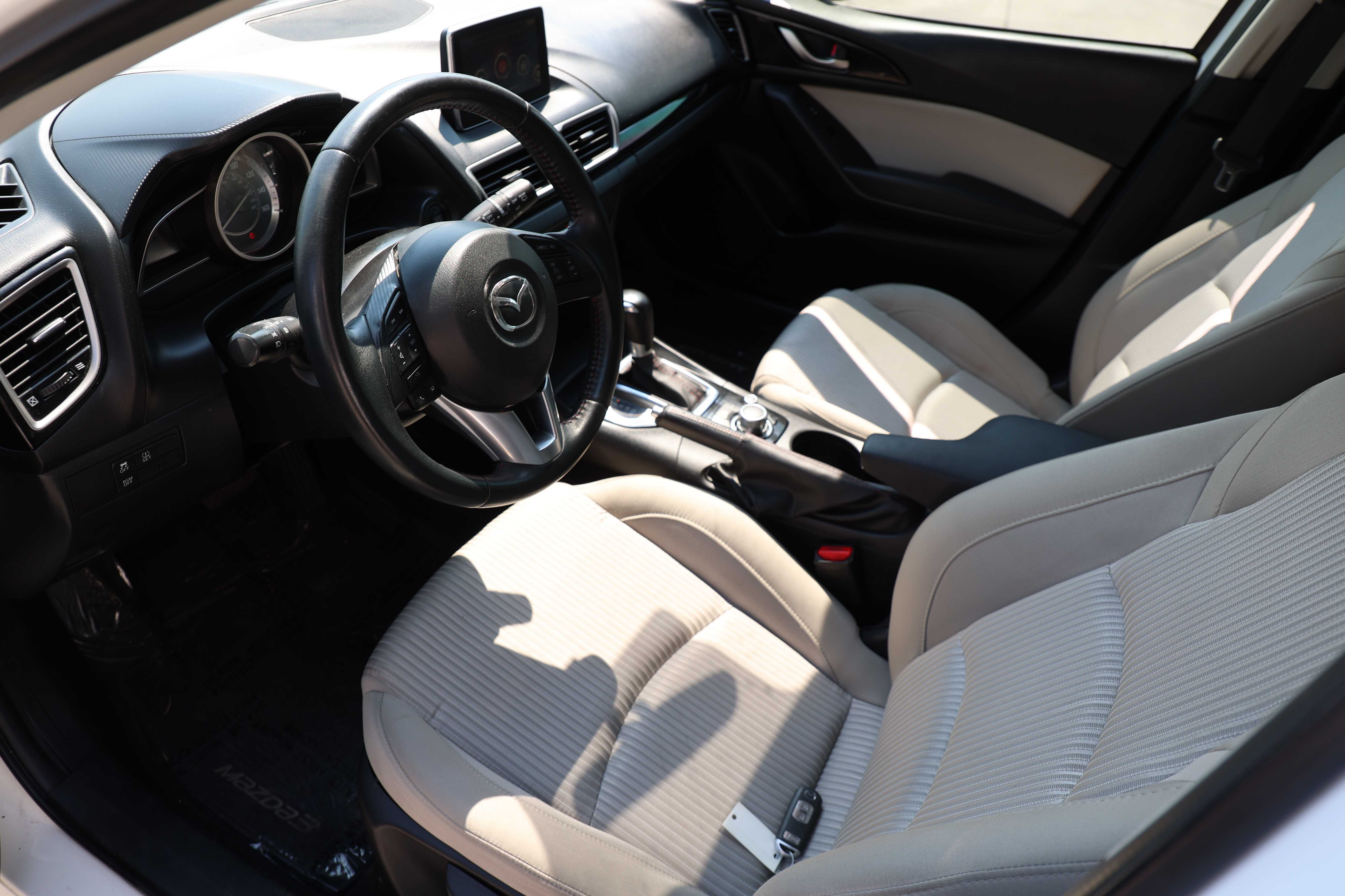 WHITE, 2015 MAZDA MAZDA3 Thumnail Image 6