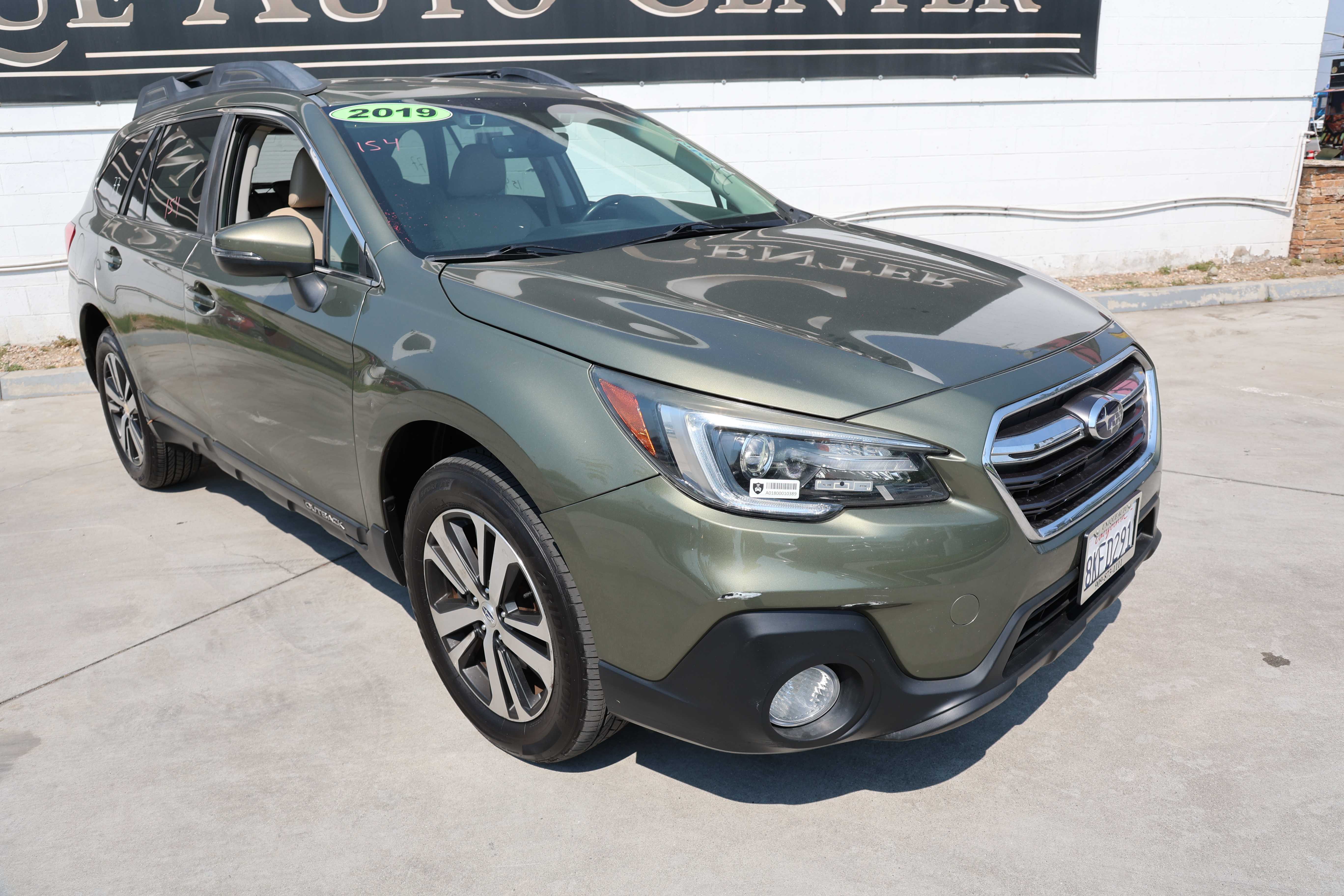 GREEN, 2019 SUBARU OUTBACK Thumnail Image 3
