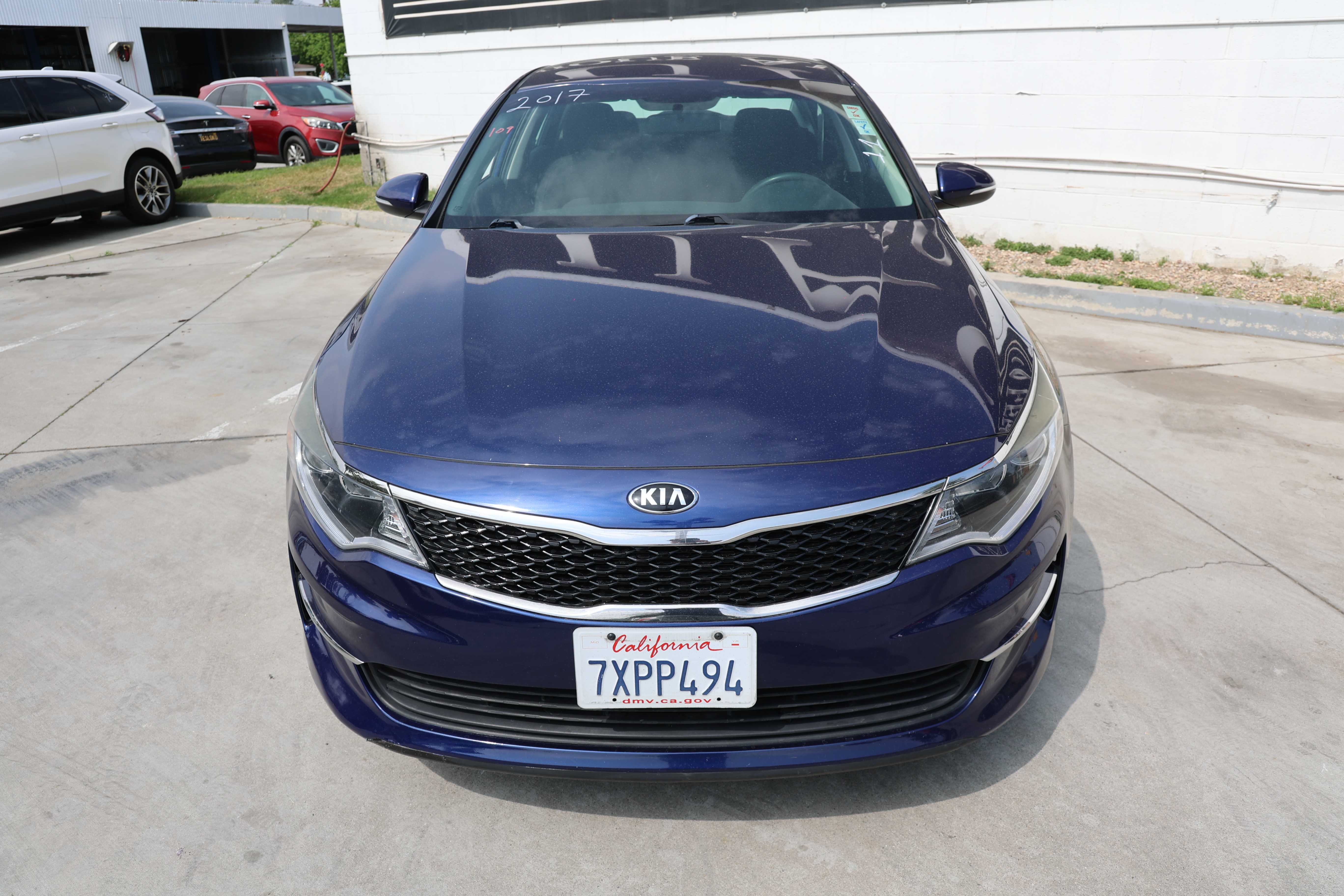 BLUE, 2017 KIA OPTIMA Thumnail Image 2