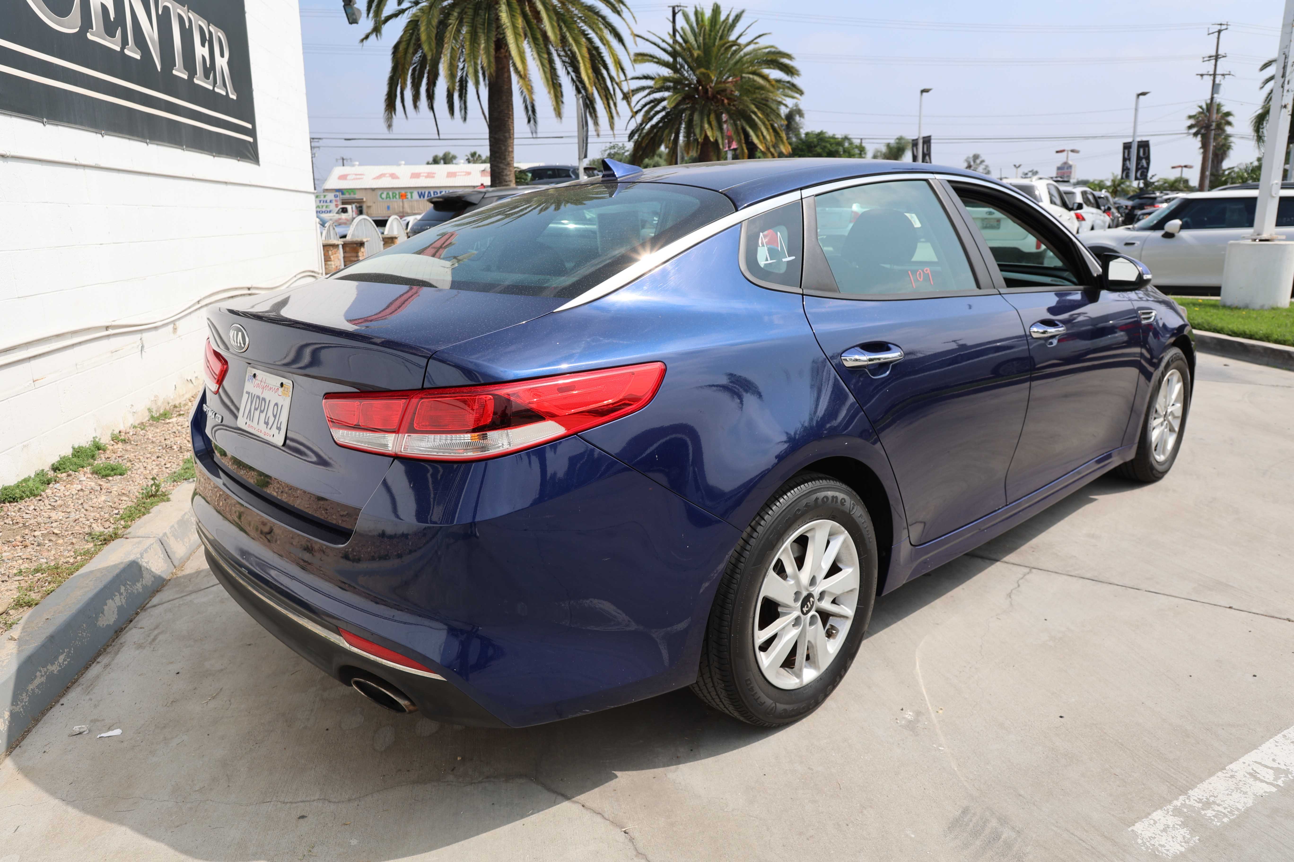 BLUE, 2017 KIA OPTIMA Thumnail Image 5
