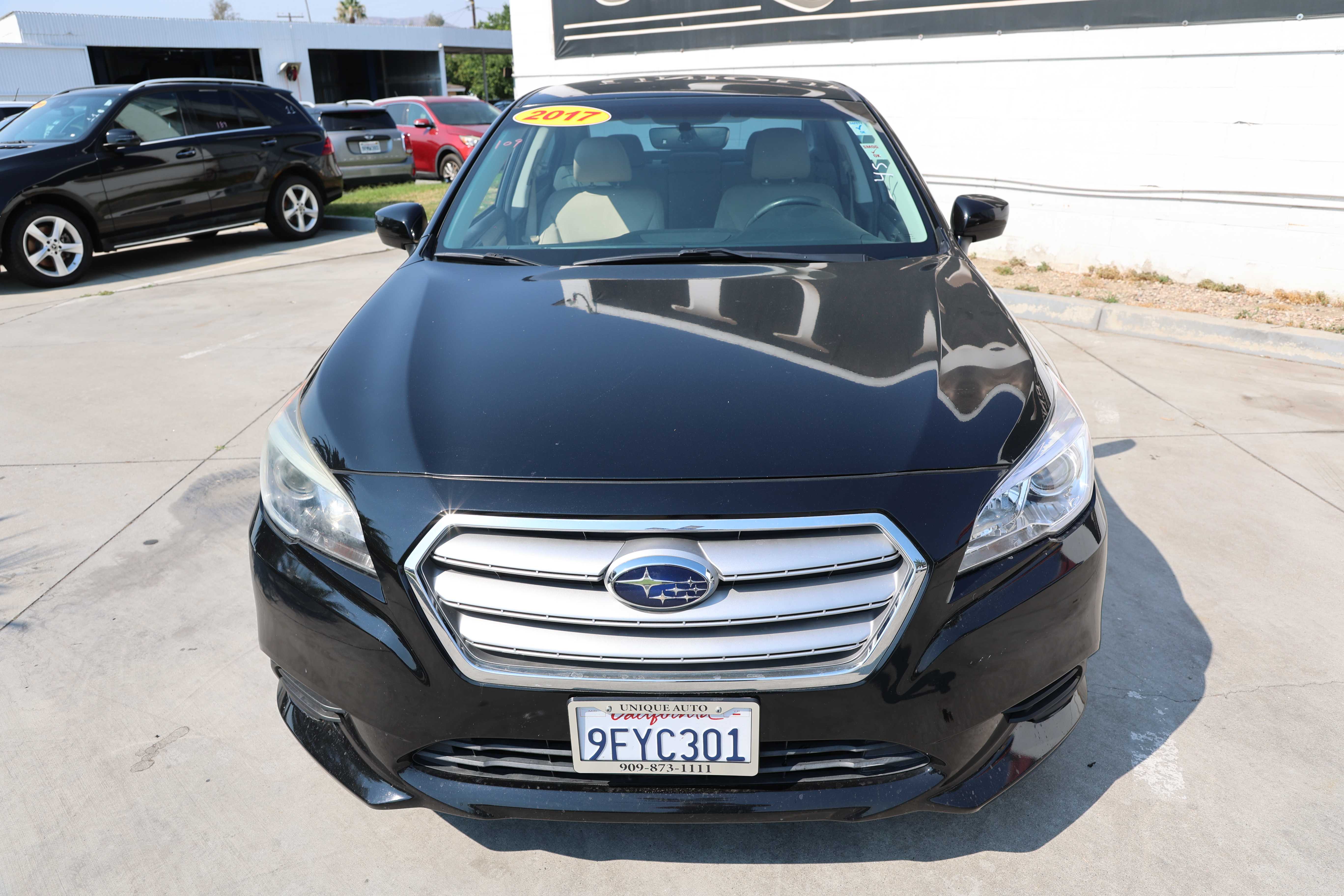 BLACK, 2017 SUBARU LEGACY Thumnail Image 2