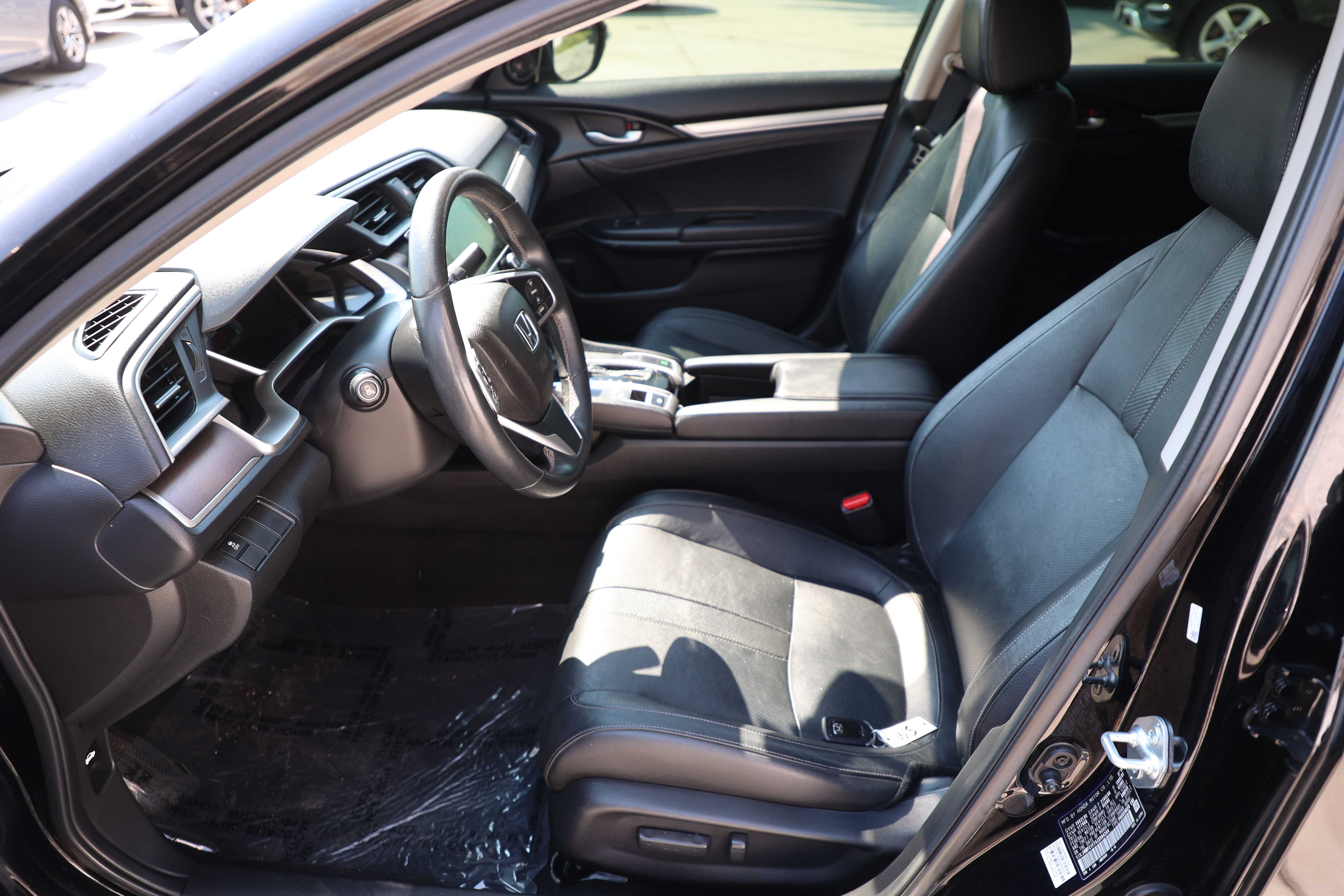 BLACK, 2018 HONDA CIVIC Thumnail Image 6