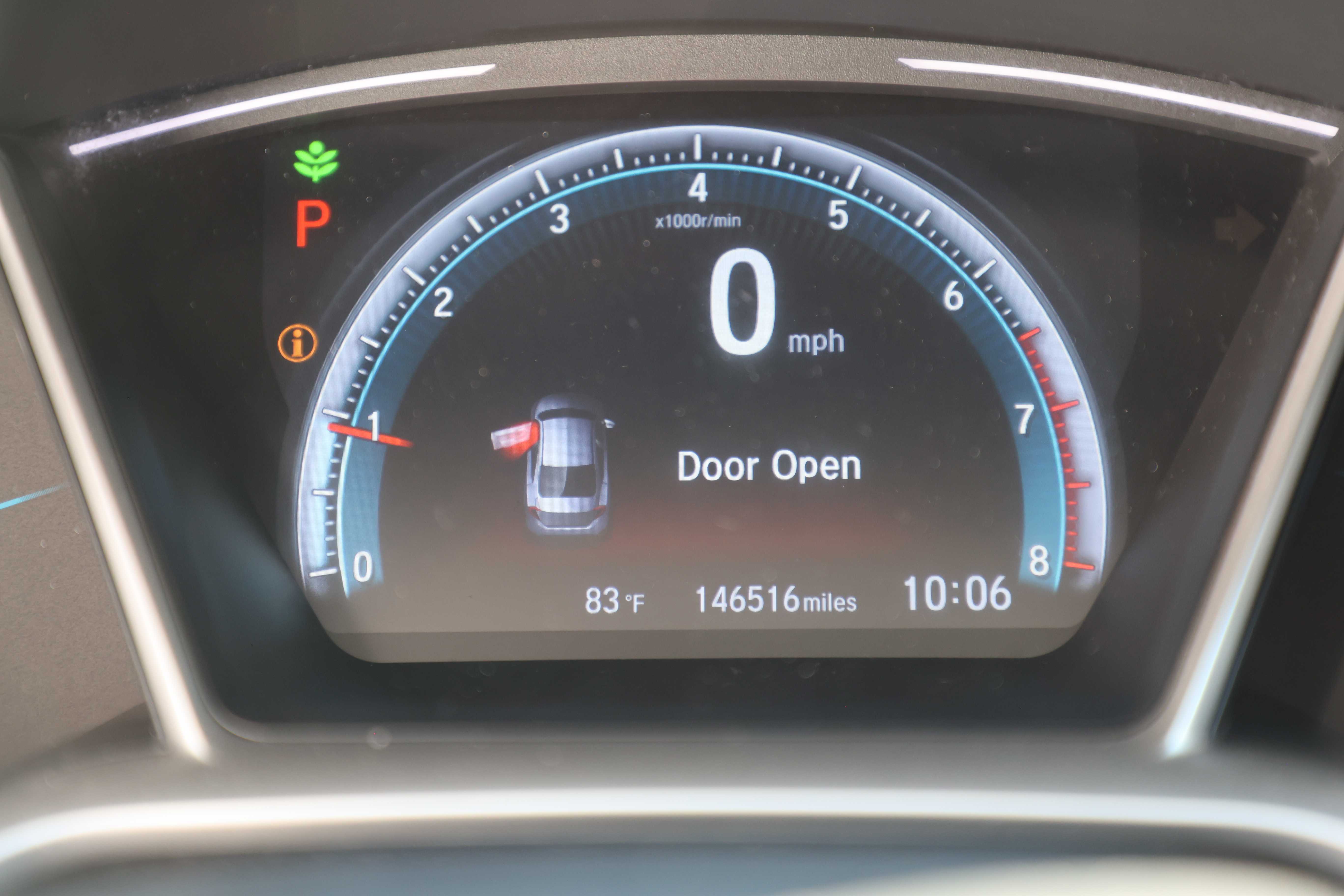 BLACK, 2018 HONDA CIVIC Thumnail Image 10