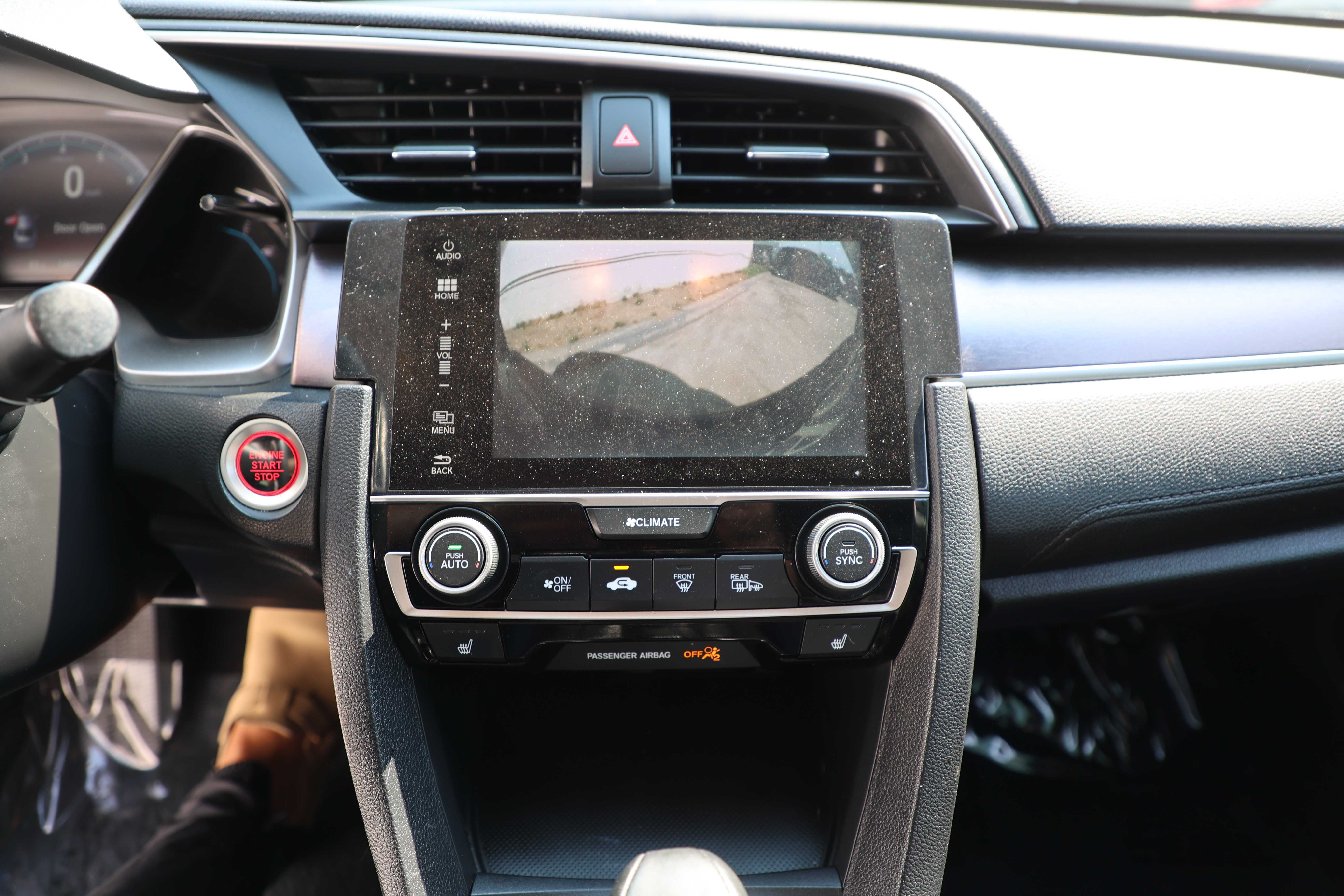 BLACK, 2018 HONDA CIVIC Image 11