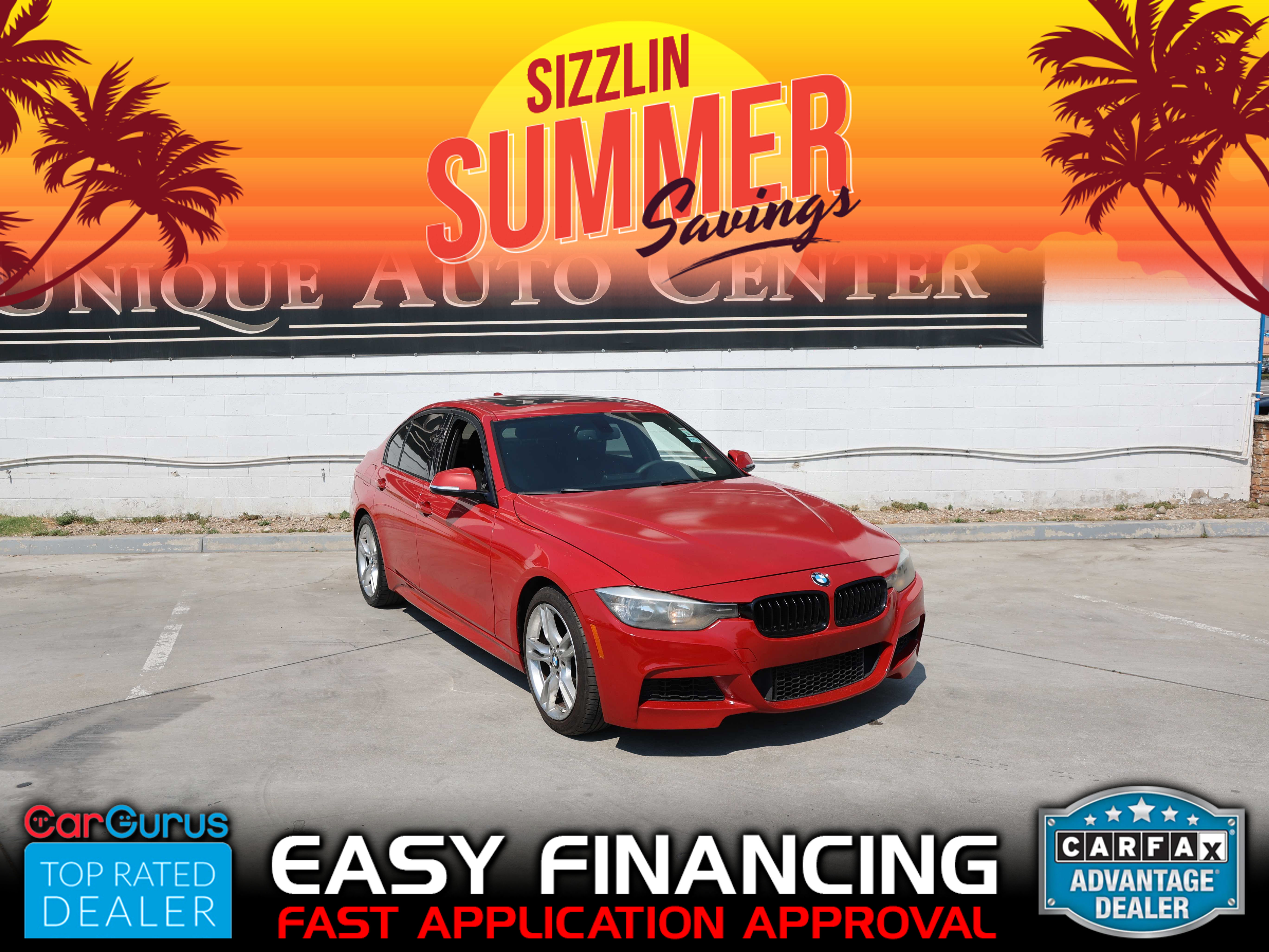 RED, 2014 BMW 3 SERIES Thumnail Image 1