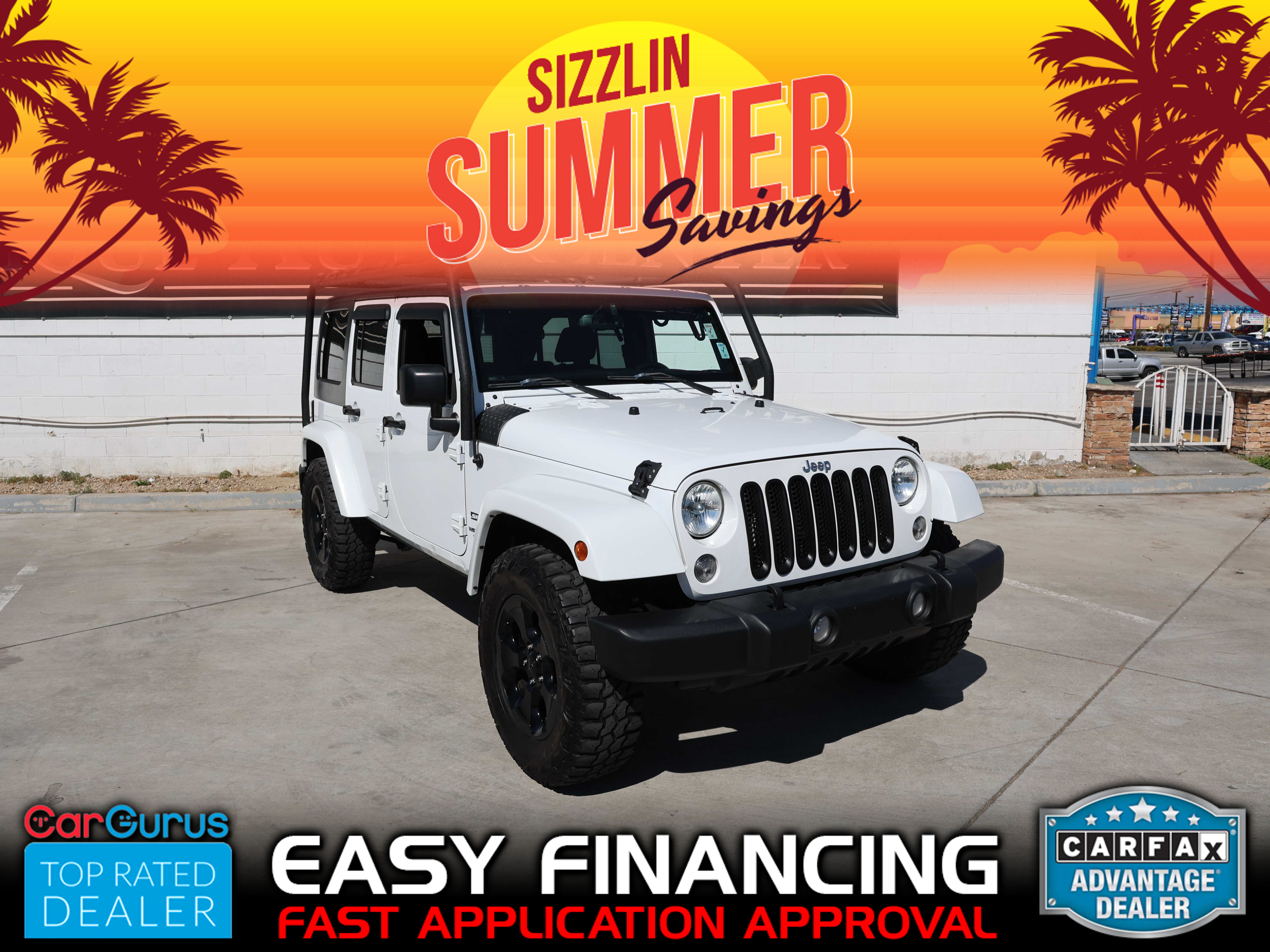WHITE, 2016 JEEP WRANGLER Image 