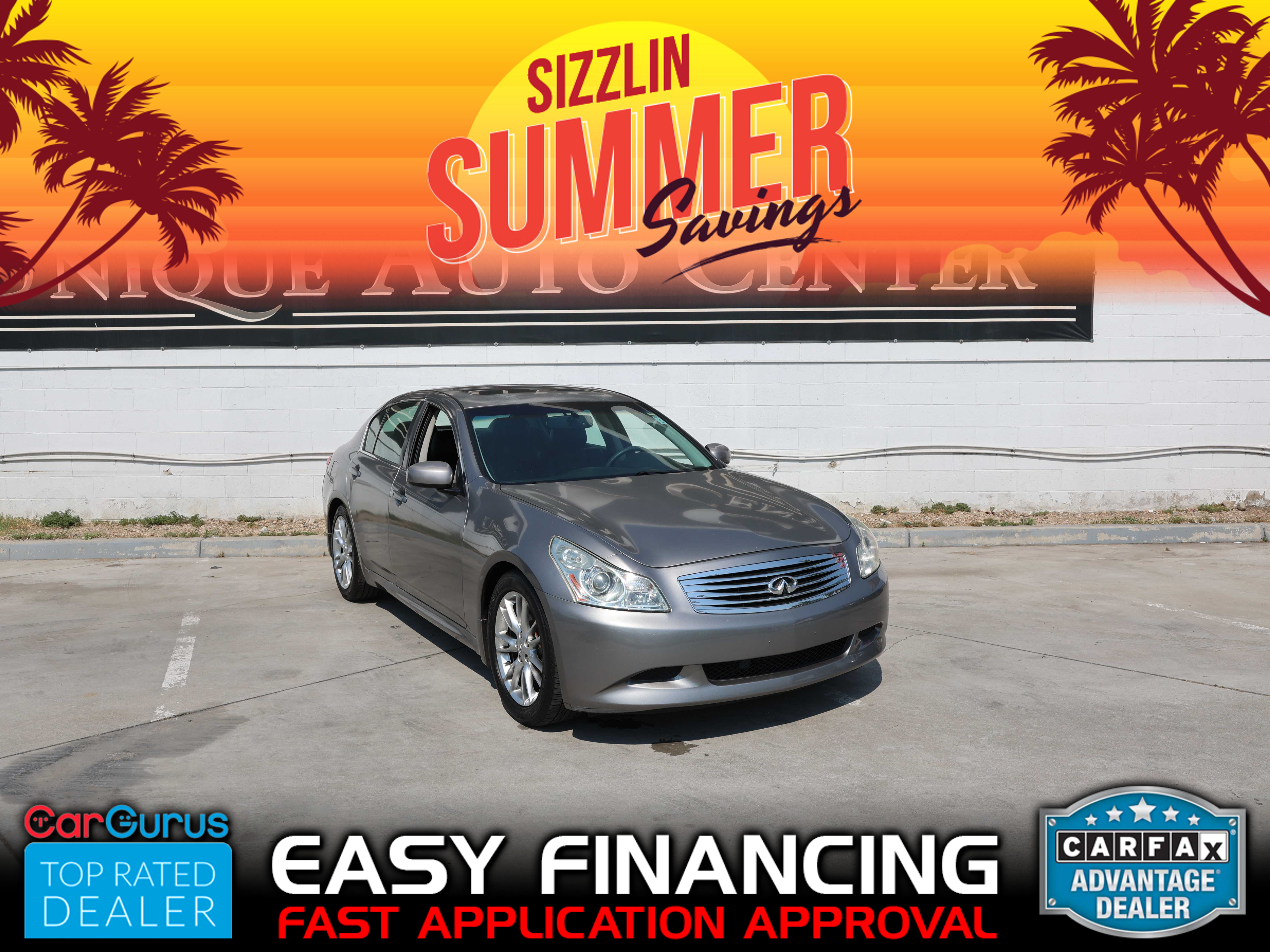 GRAY, 2008 INFINITI G Image 1