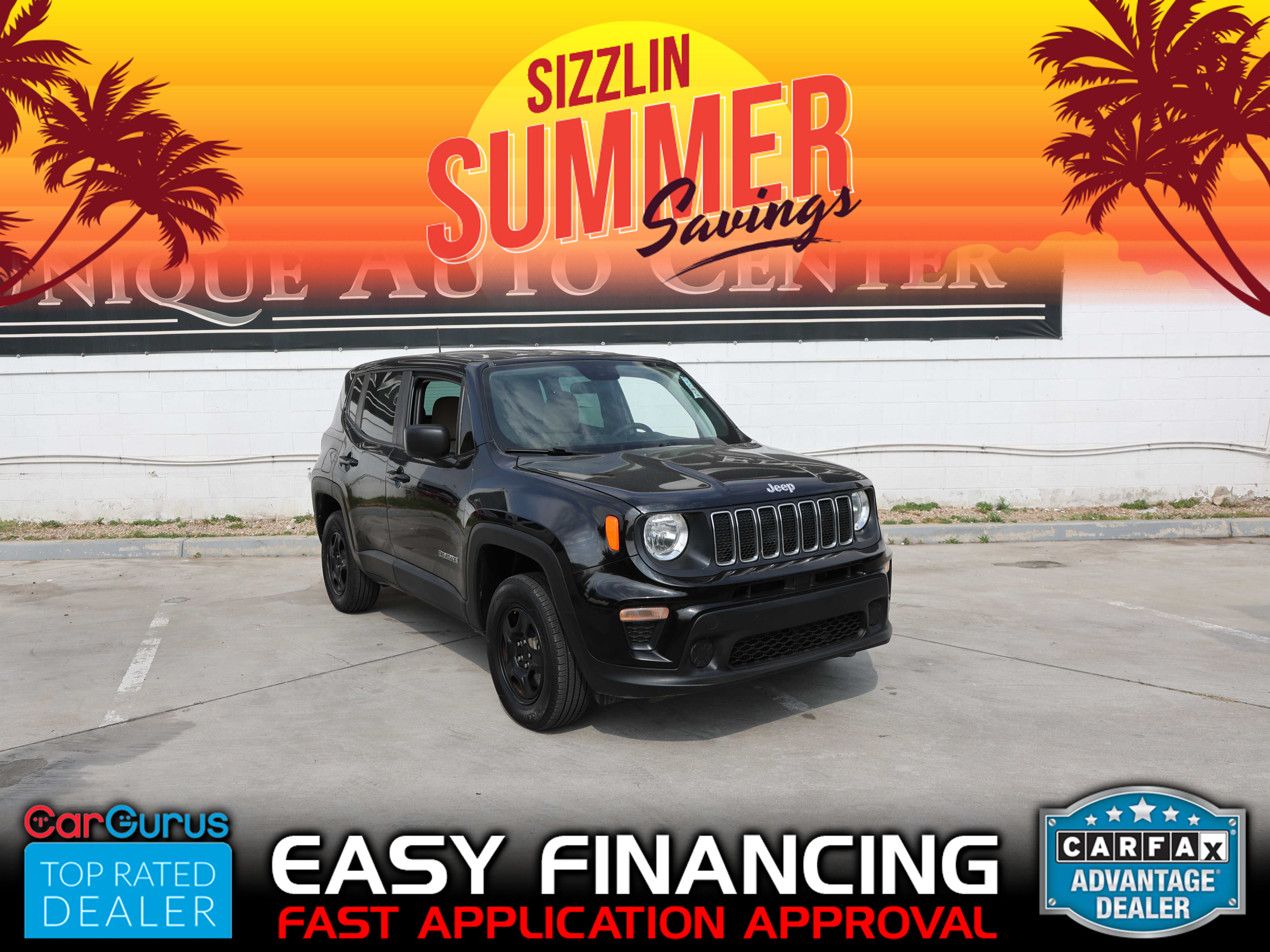BLACK, 2019 JEEP RENEGADE Thumnail Image 1