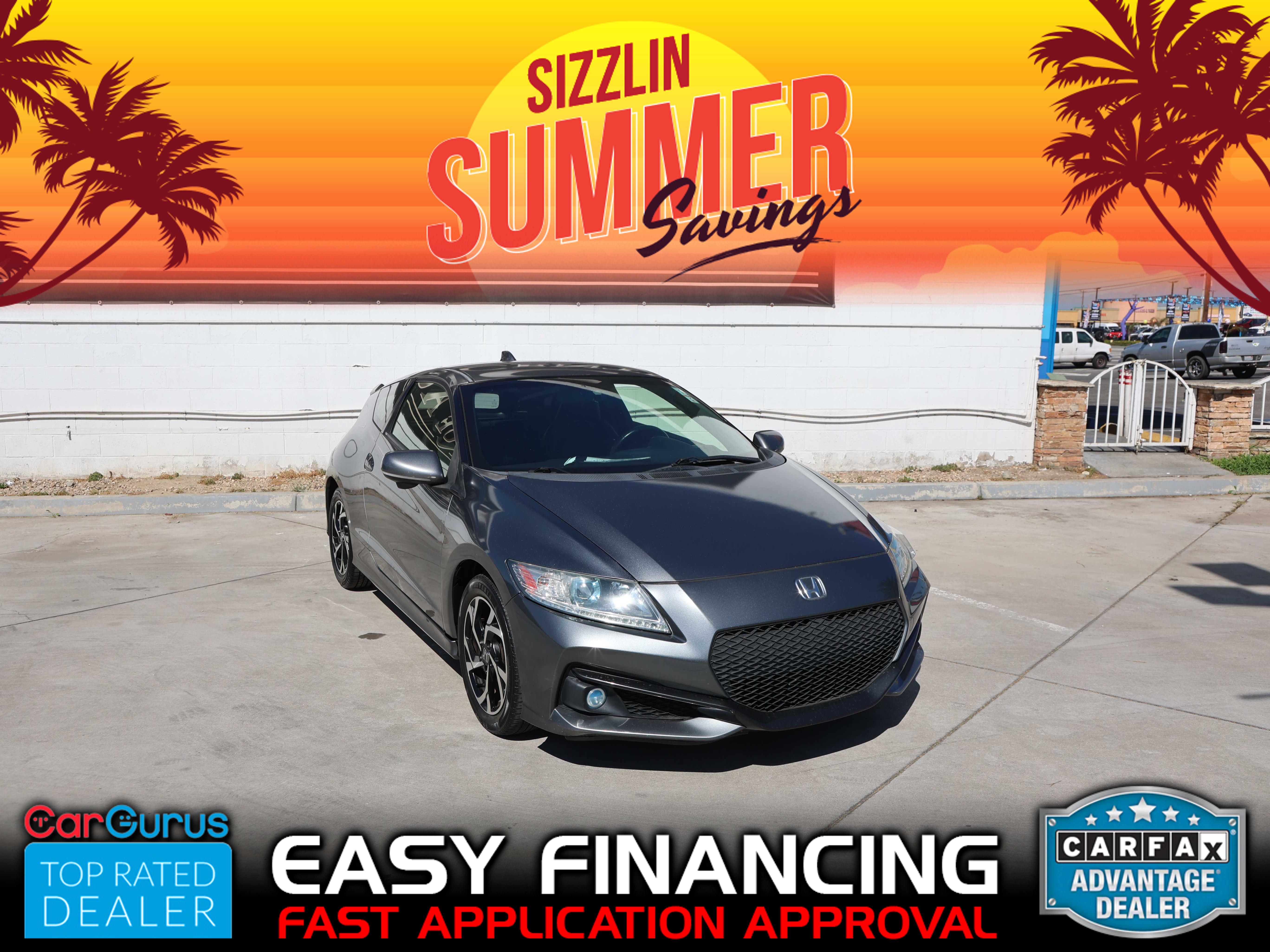 GRAY, 2016 HONDA CR-Z Image 