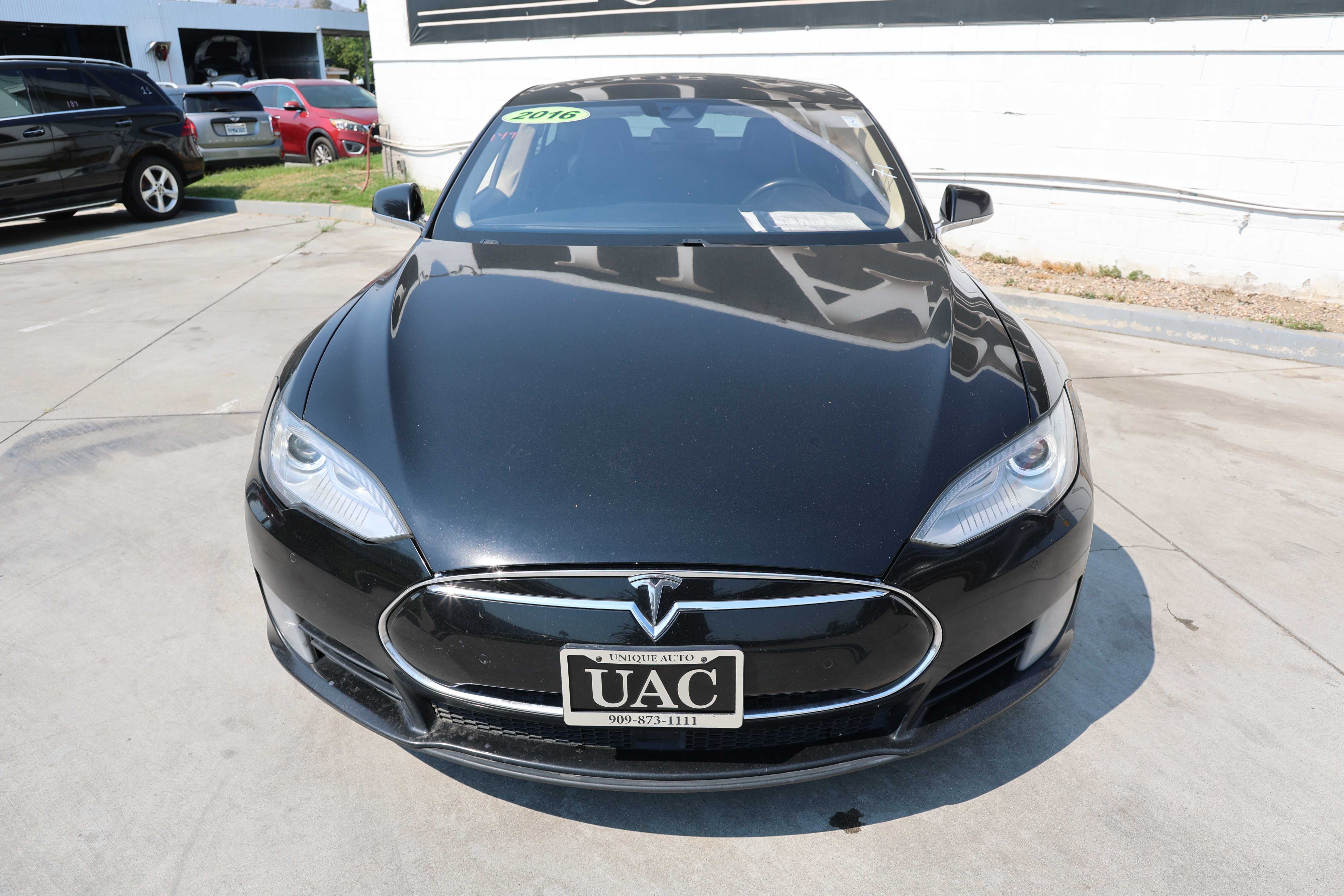 BLACK, 2016 TESLA MODEL S Thumnail Image 2