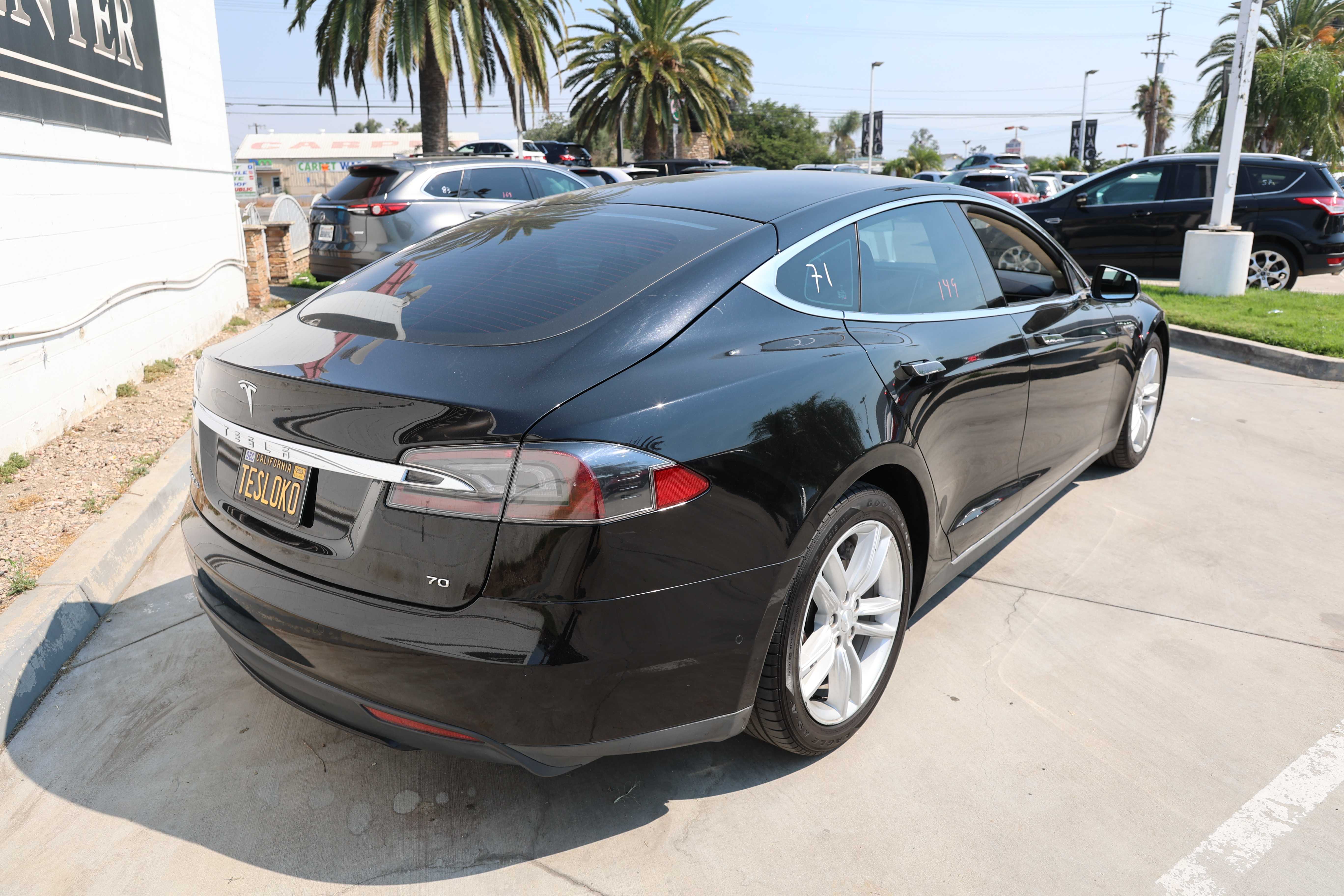 BLACK, 2016 TESLA MODEL S Thumnail Image 4