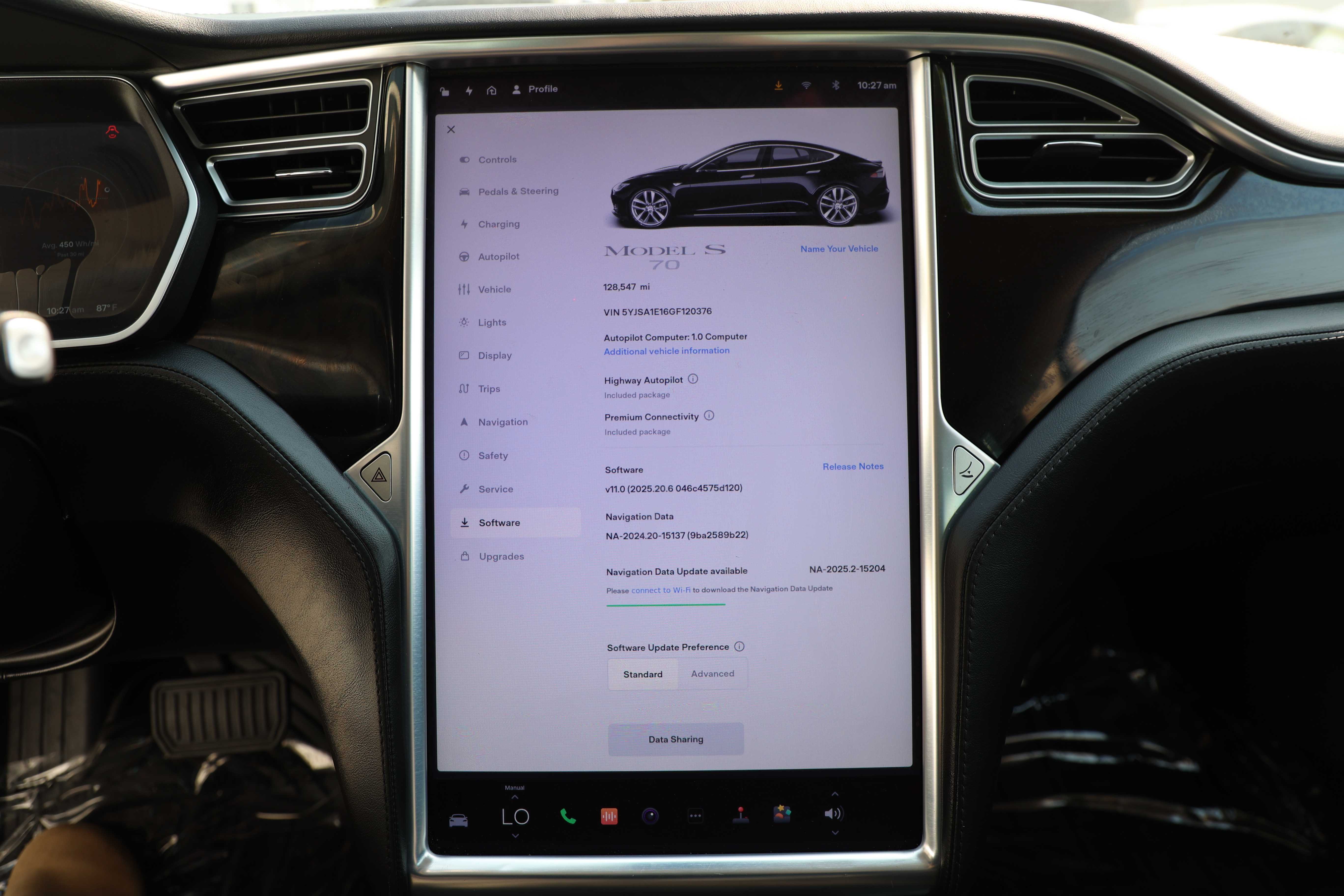 BLACK, 2016 TESLA MODEL S Thumnail Image 9