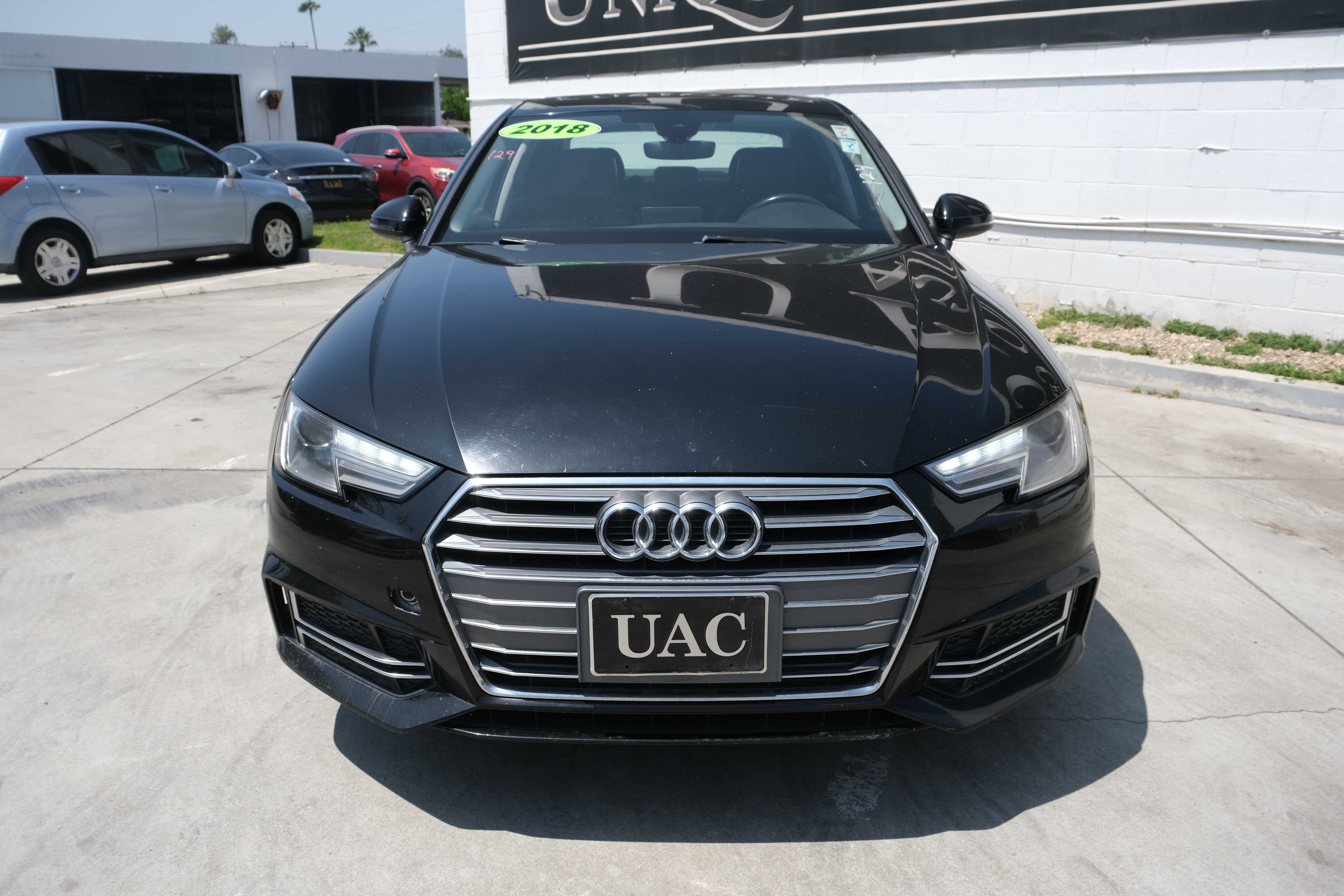 BLACK, 2018 AUDI A4 Thumnail Image 2