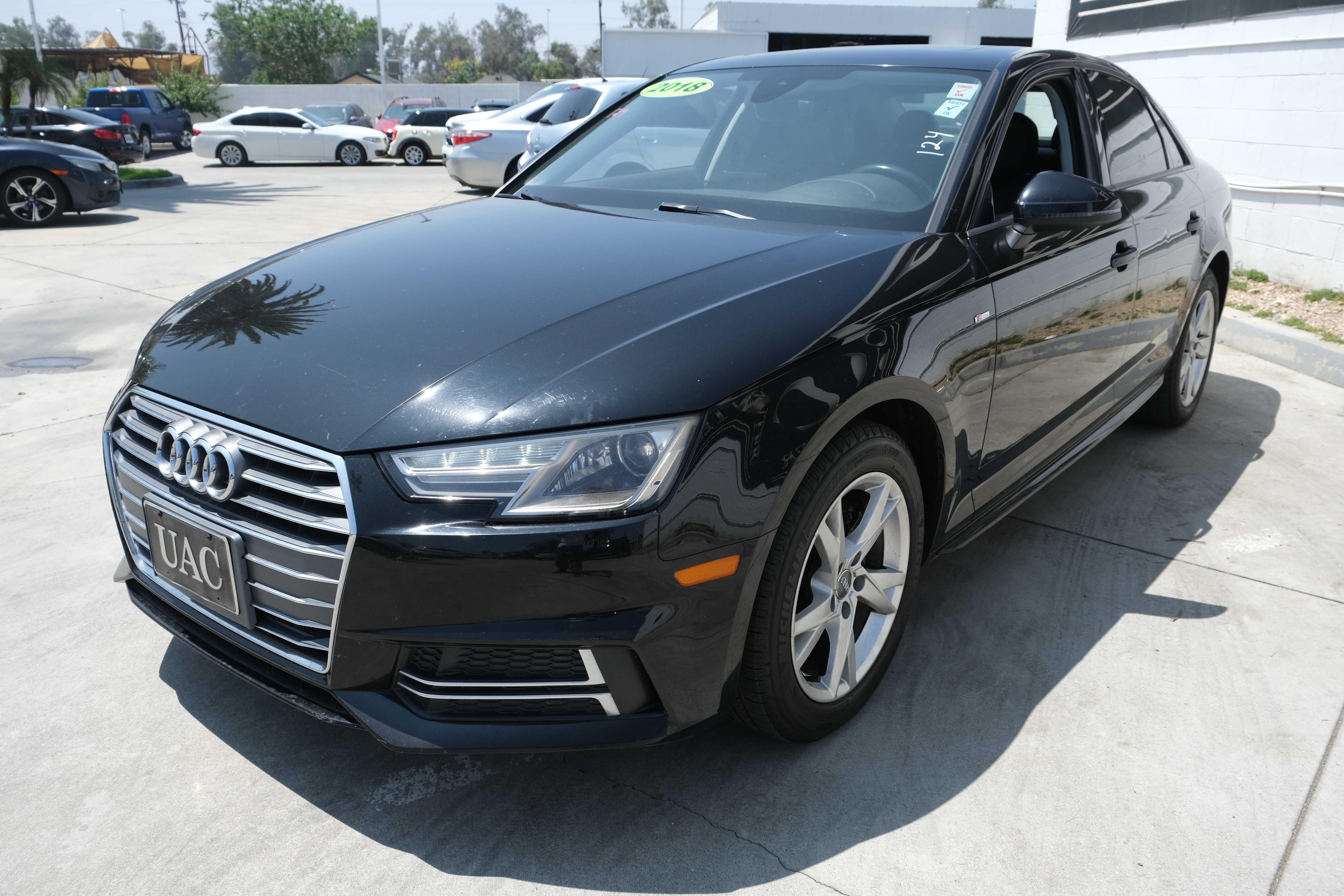 BLACK, 2018 AUDI A4 Thumnail Image 7