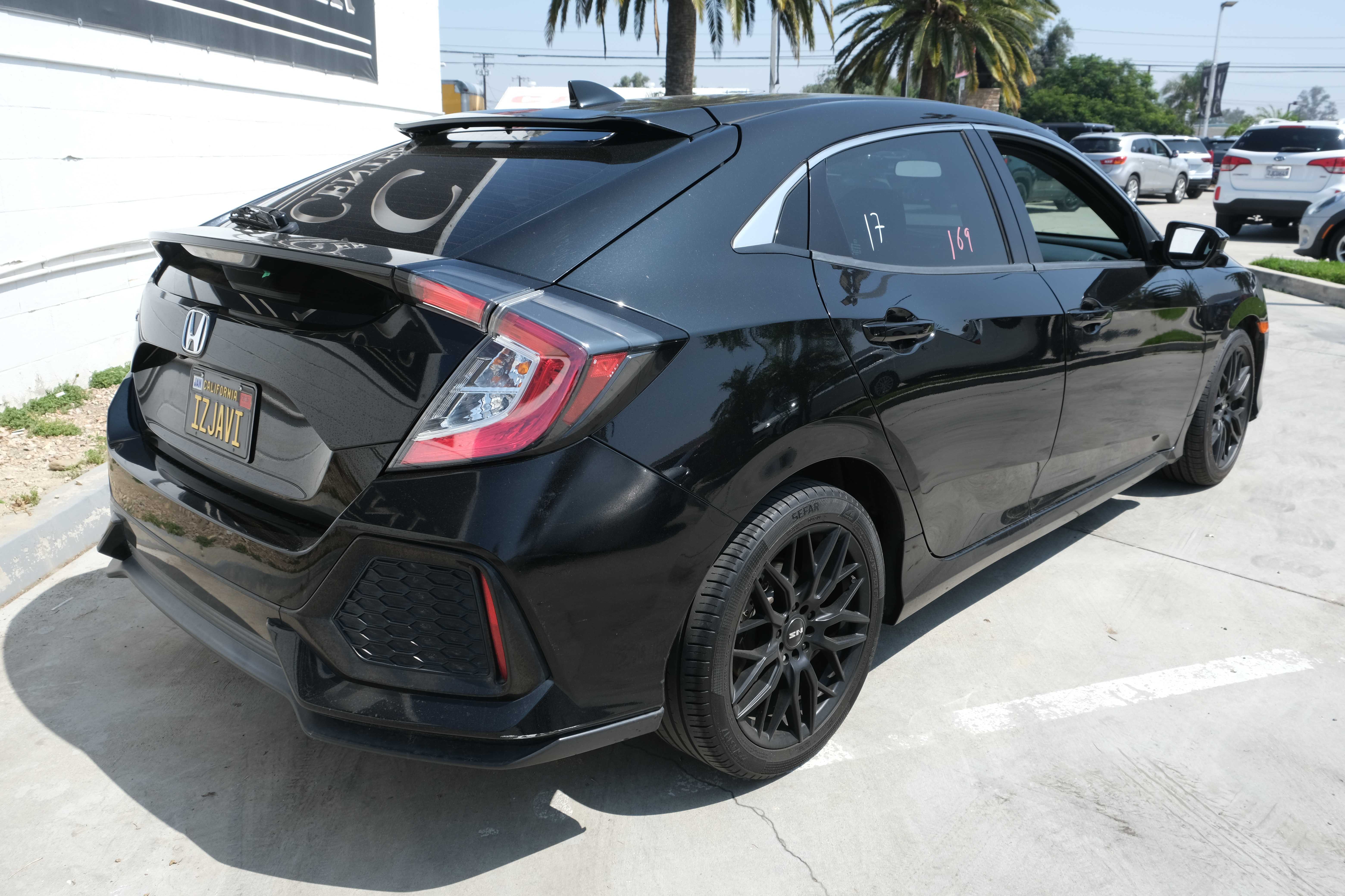 BLACK, 2017 HONDA CIVIC Thumnail Image 5