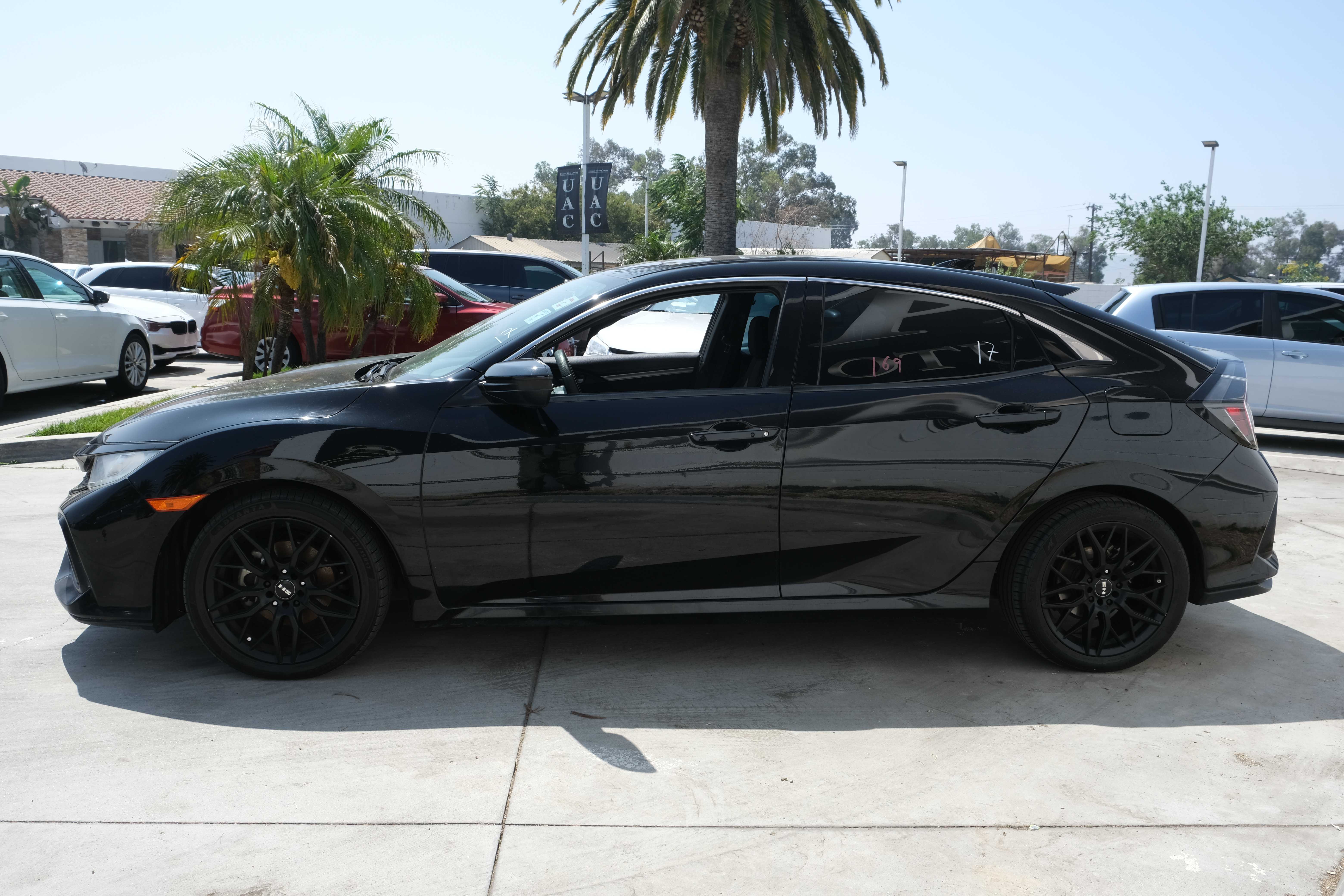 BLACK, 2017 HONDA CIVIC Thumnail Image 7