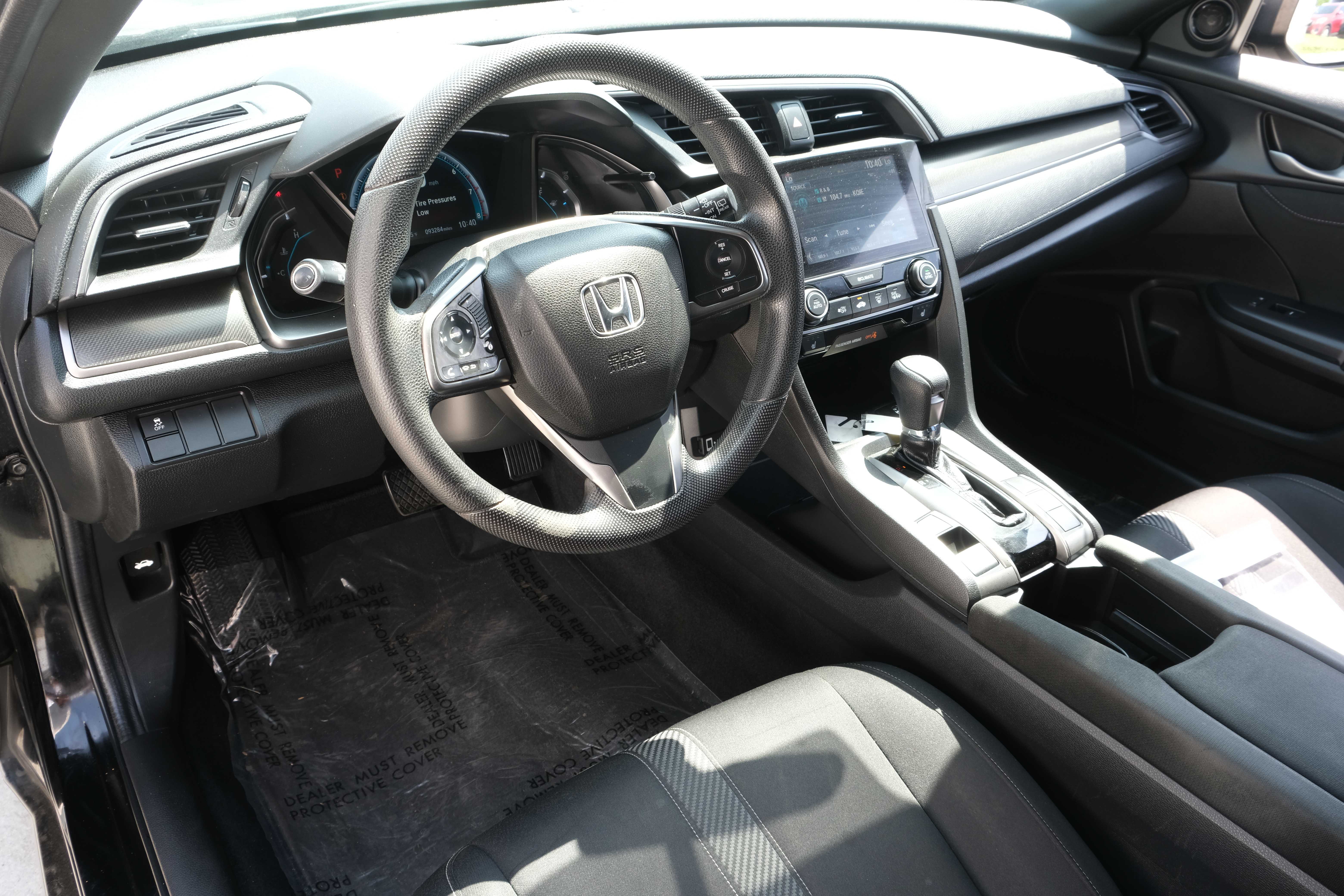 BLACK, 2017 HONDA CIVIC Thumnail Image 10