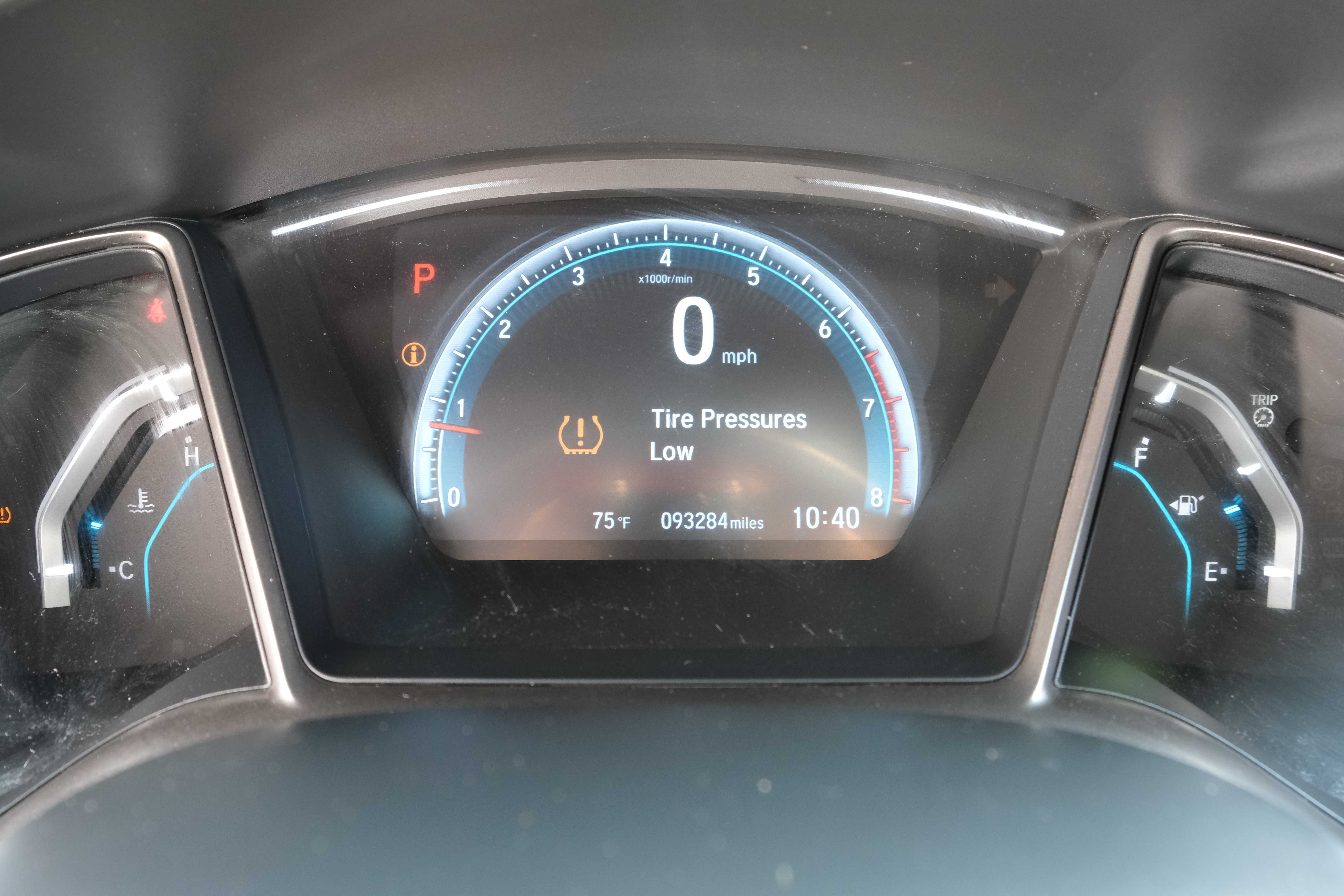 BLACK, 2017 HONDA CIVIC Thumnail Image 12