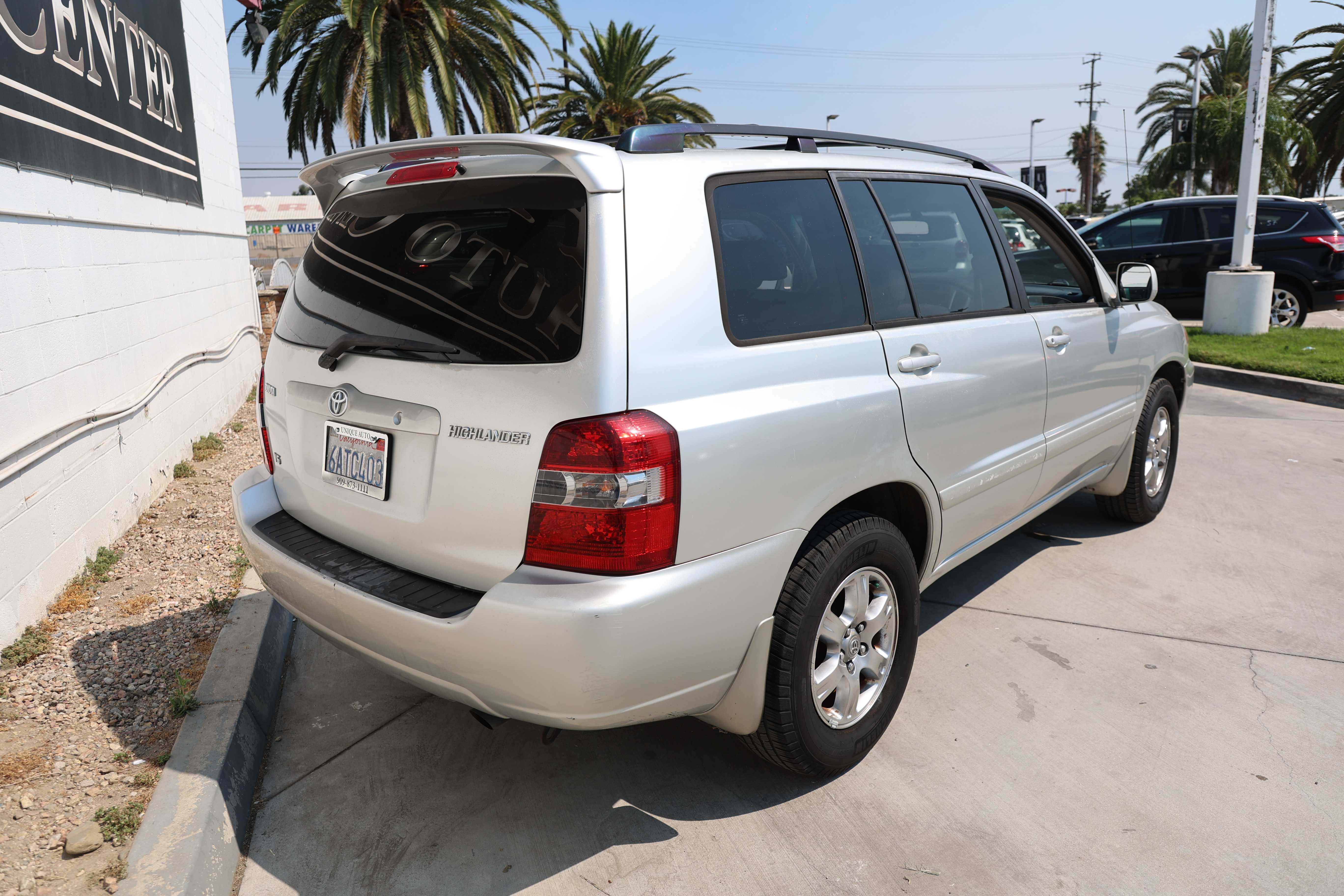 SILVER, 2007 TOYOTA HIGHLANDER Thumnail Image 4