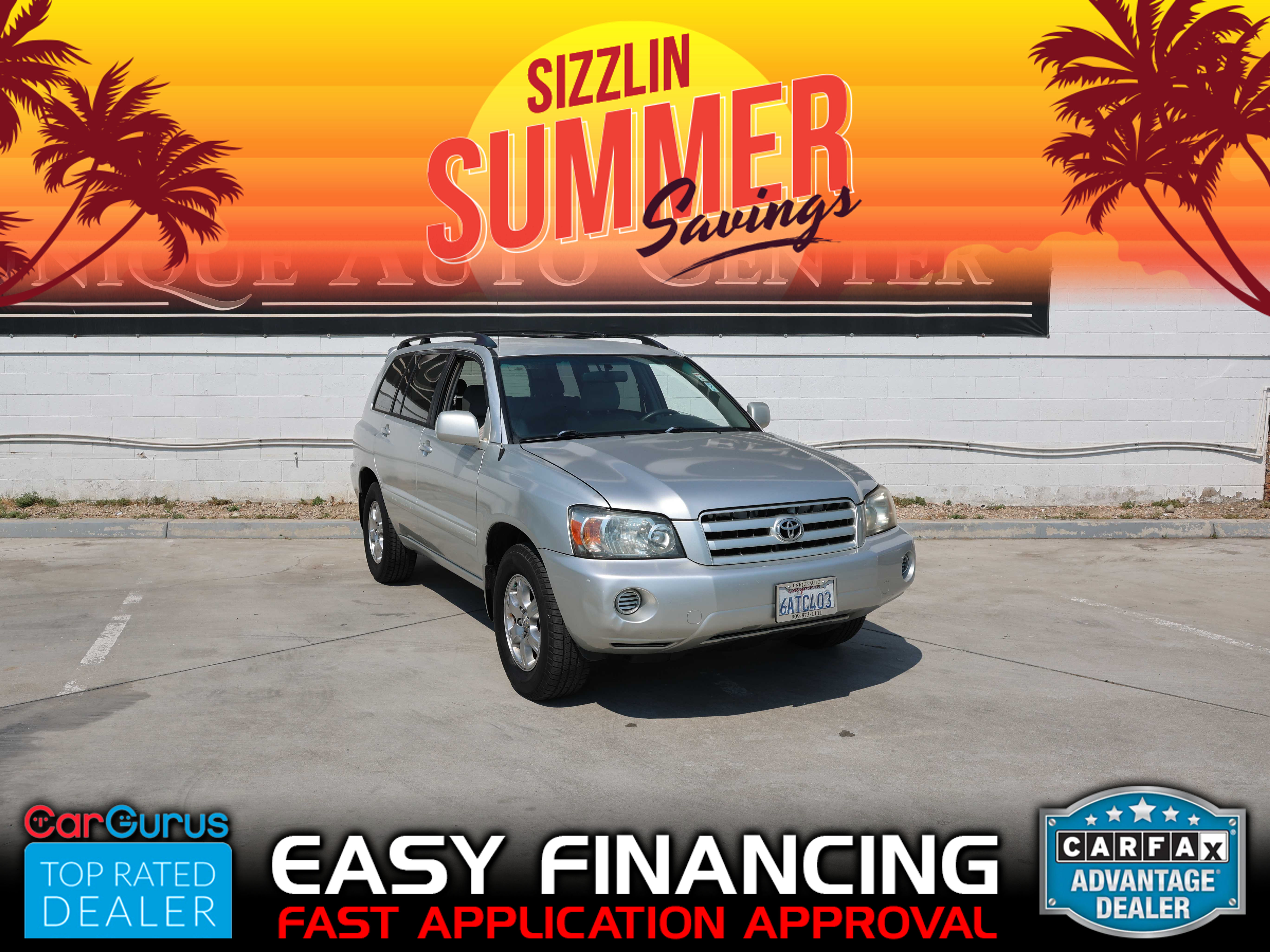 SILVER, 2007 TOYOTA HIGHLANDER Image 