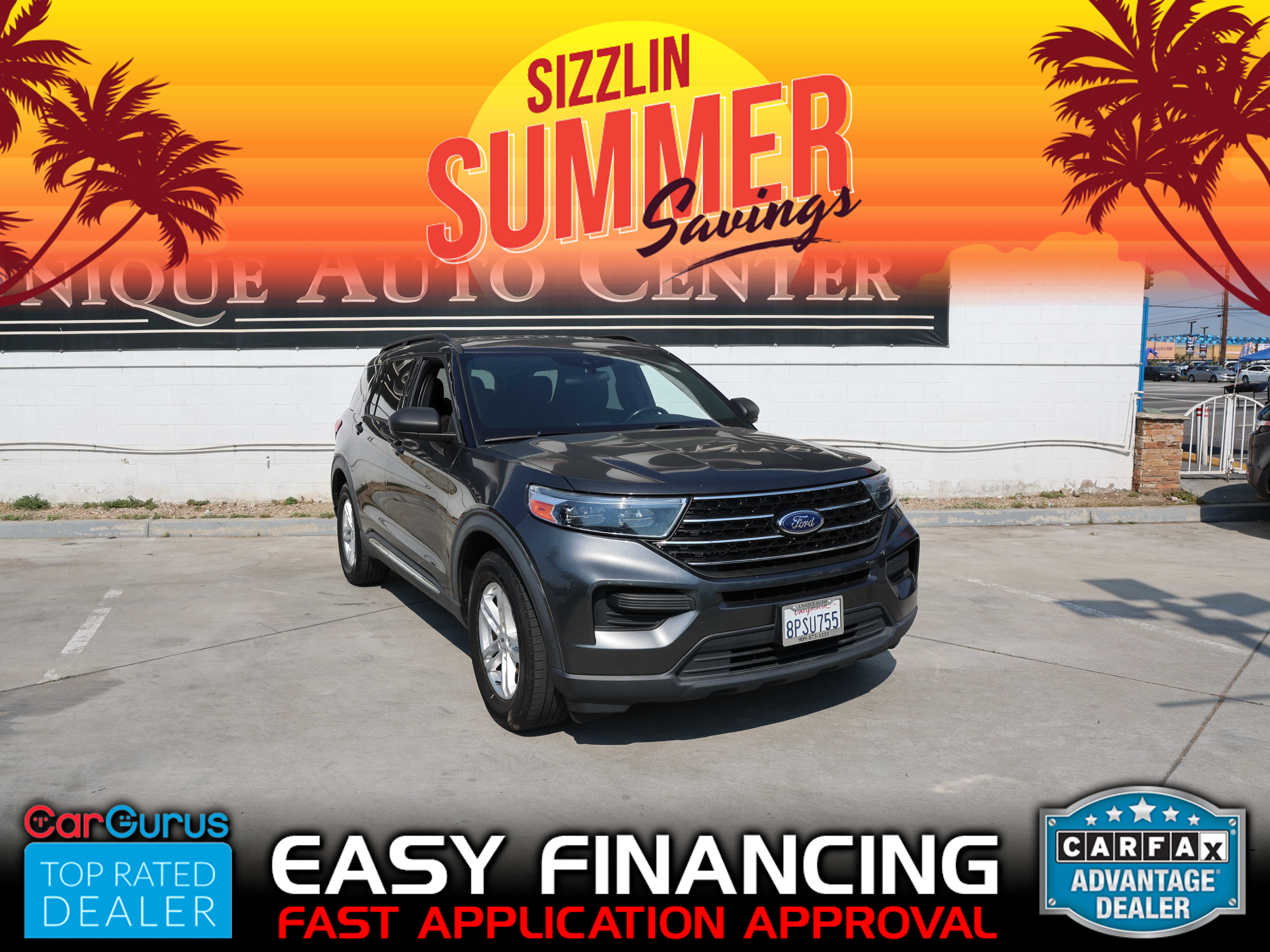 GRAY, 2020 FORD EXPLORER Thumnail Image 1