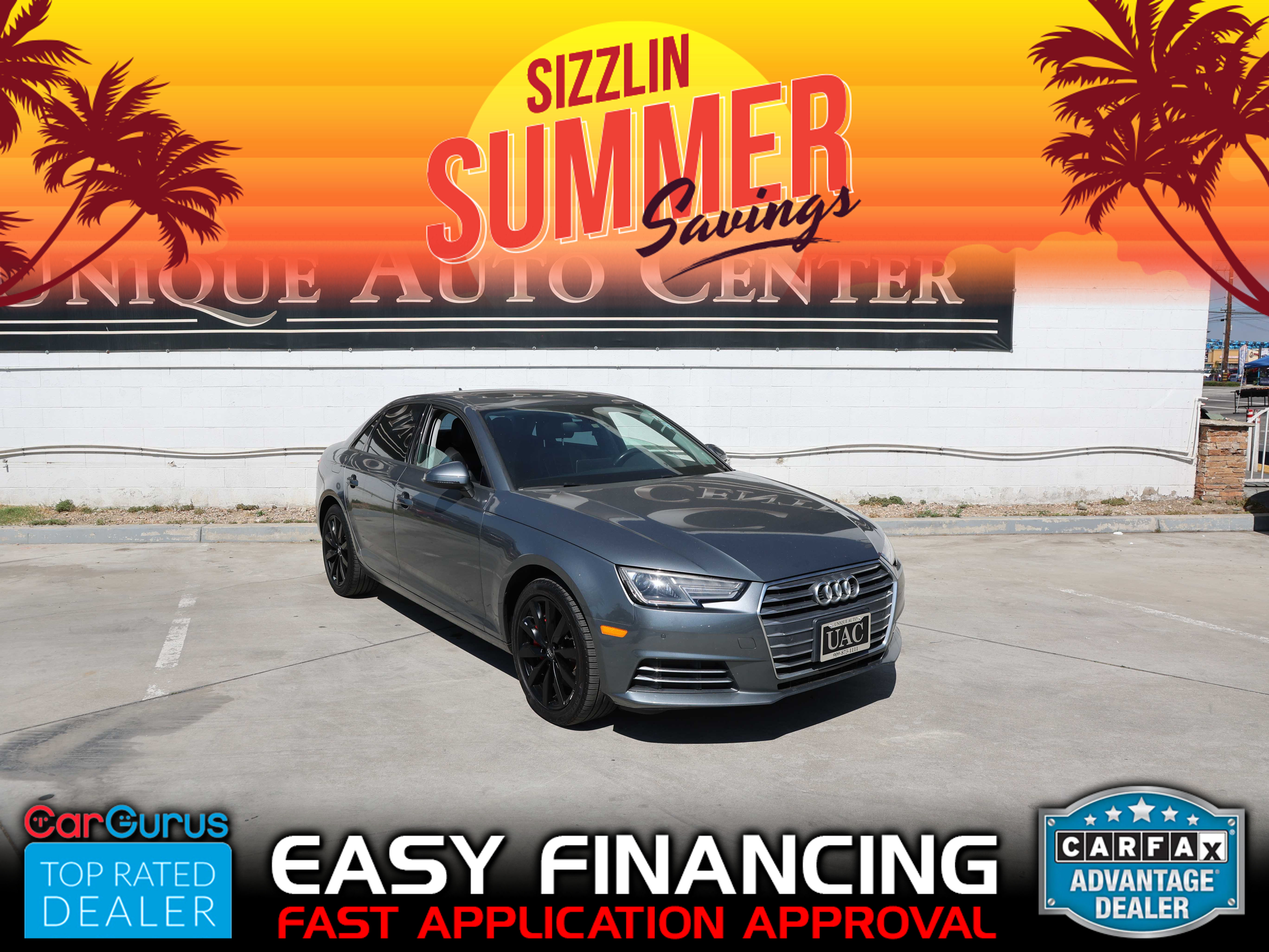 GRAY, 2017 AUDI A4 Image 