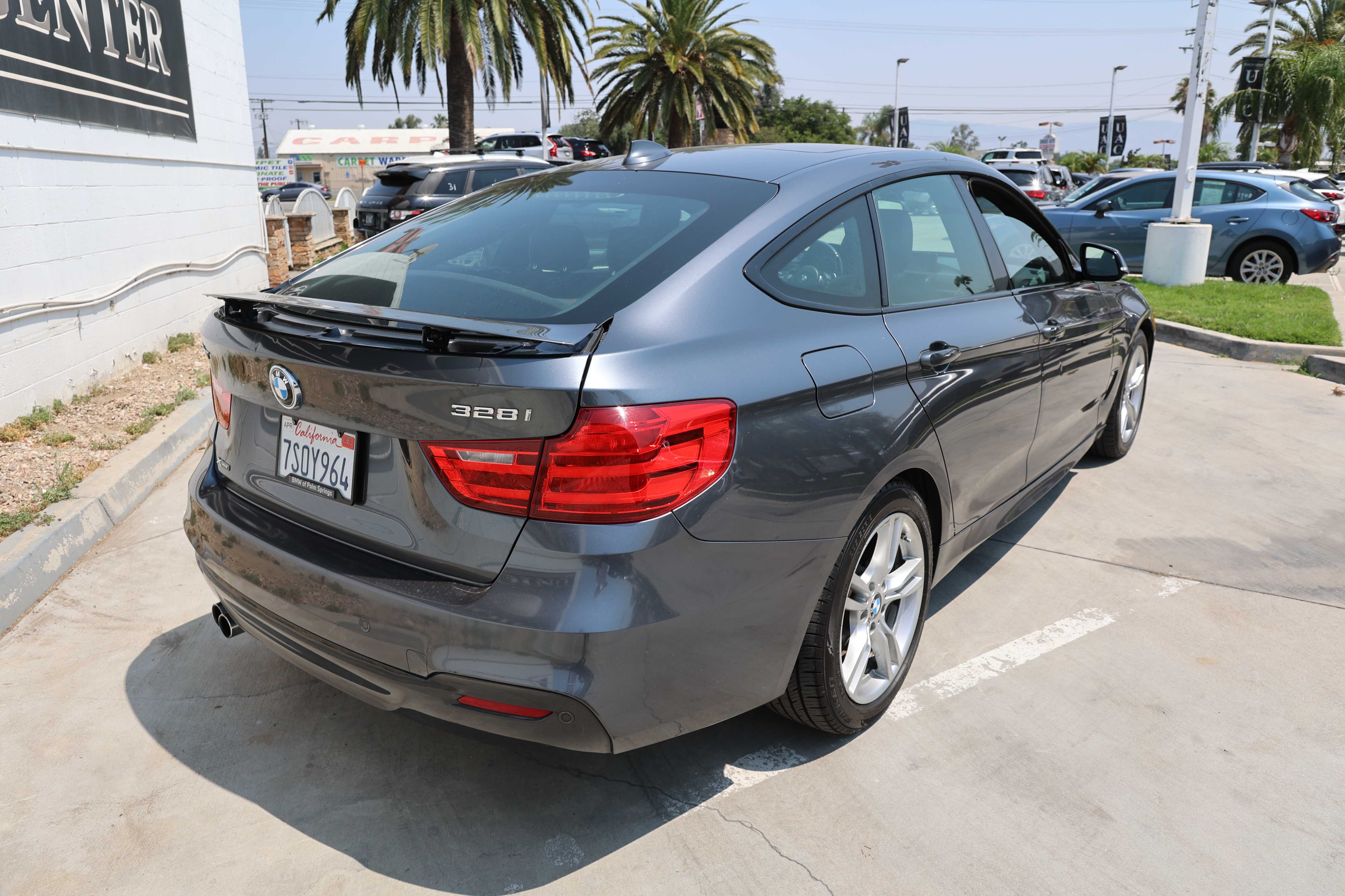 GRAY, 2015 BMW 3 SERIES Image 4