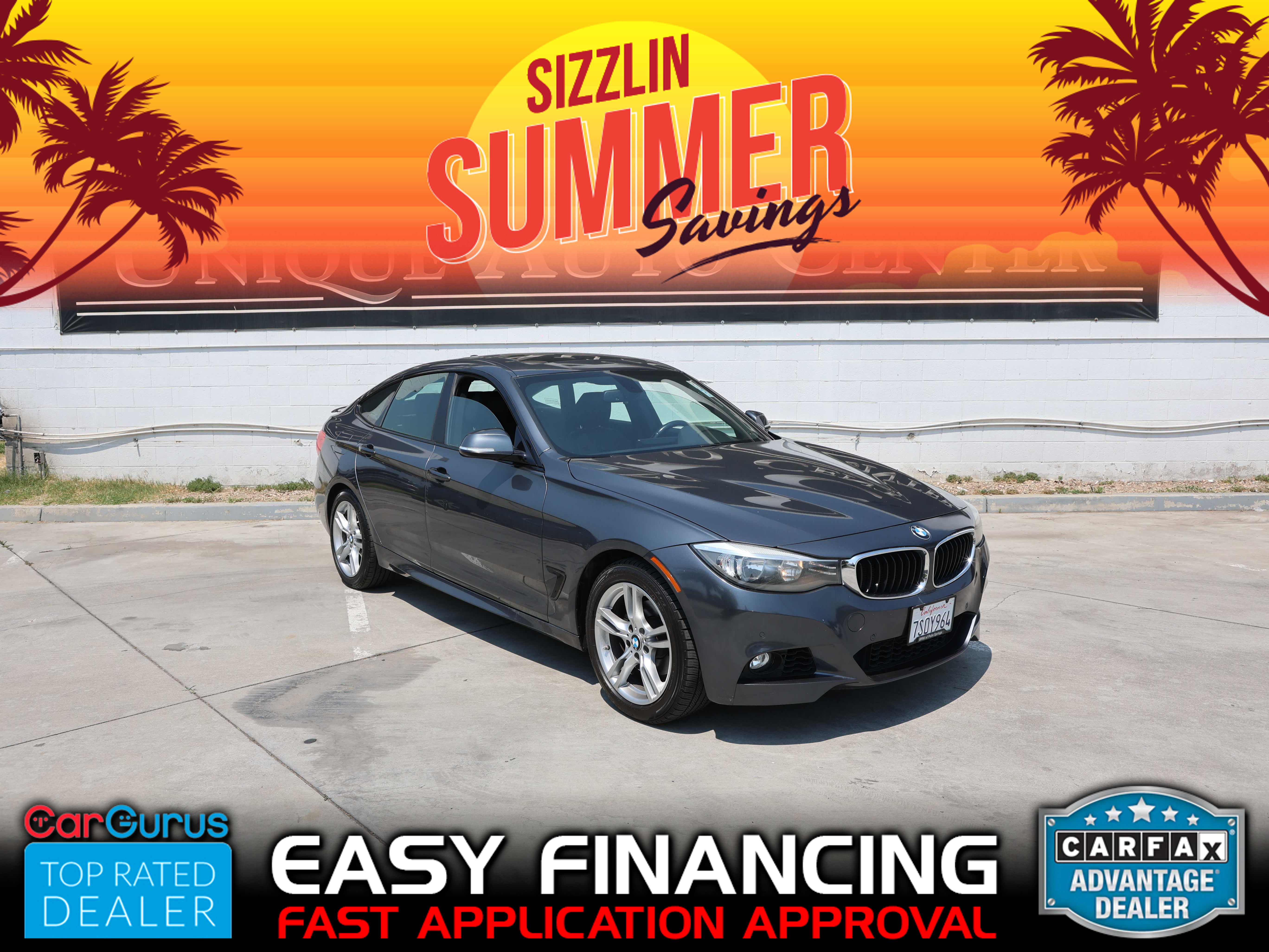 GRAY, 2015 BMW 3 SERIES Thumnail Image 1