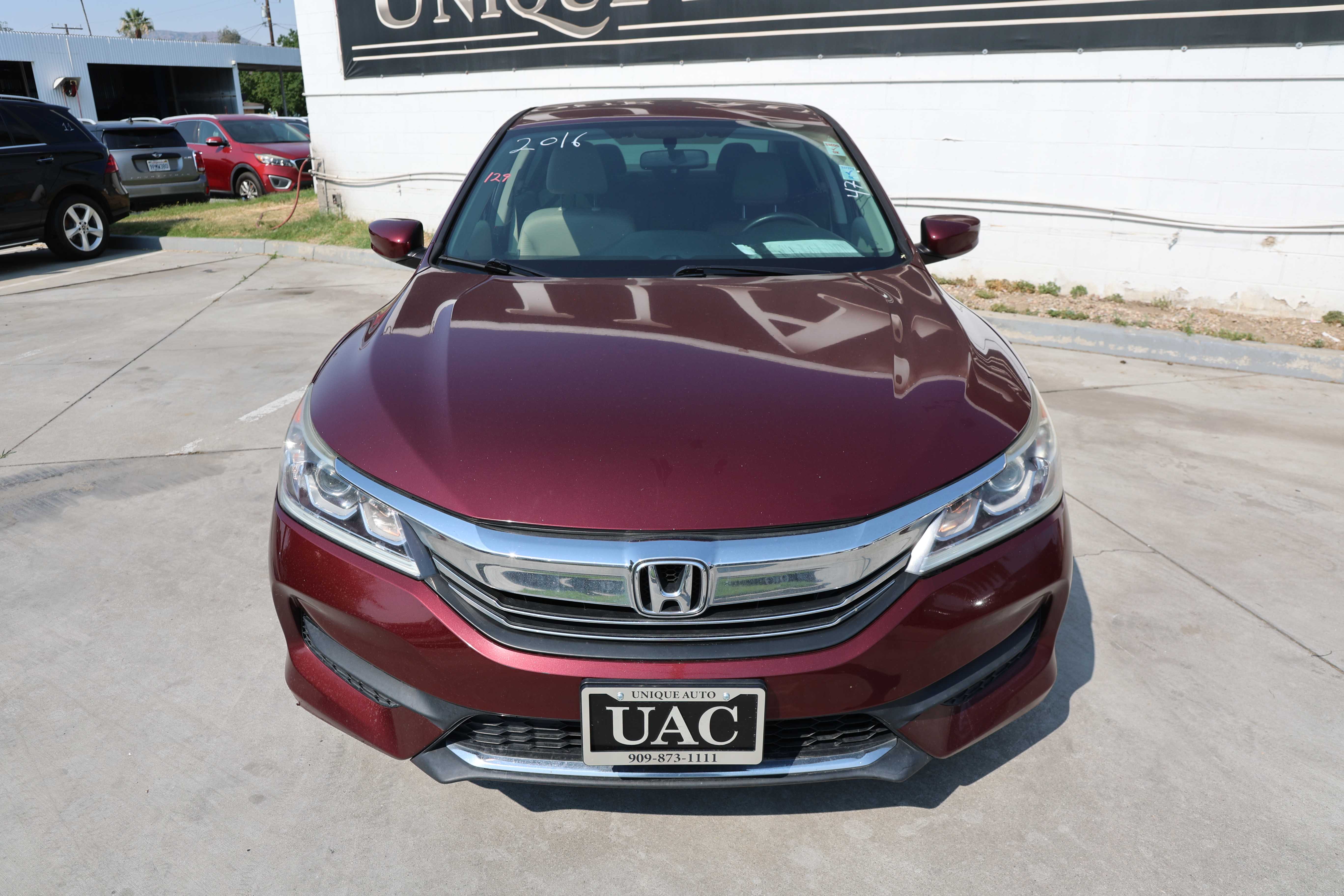 RED, 2016 HONDA ACCORD Thumnail Image 2