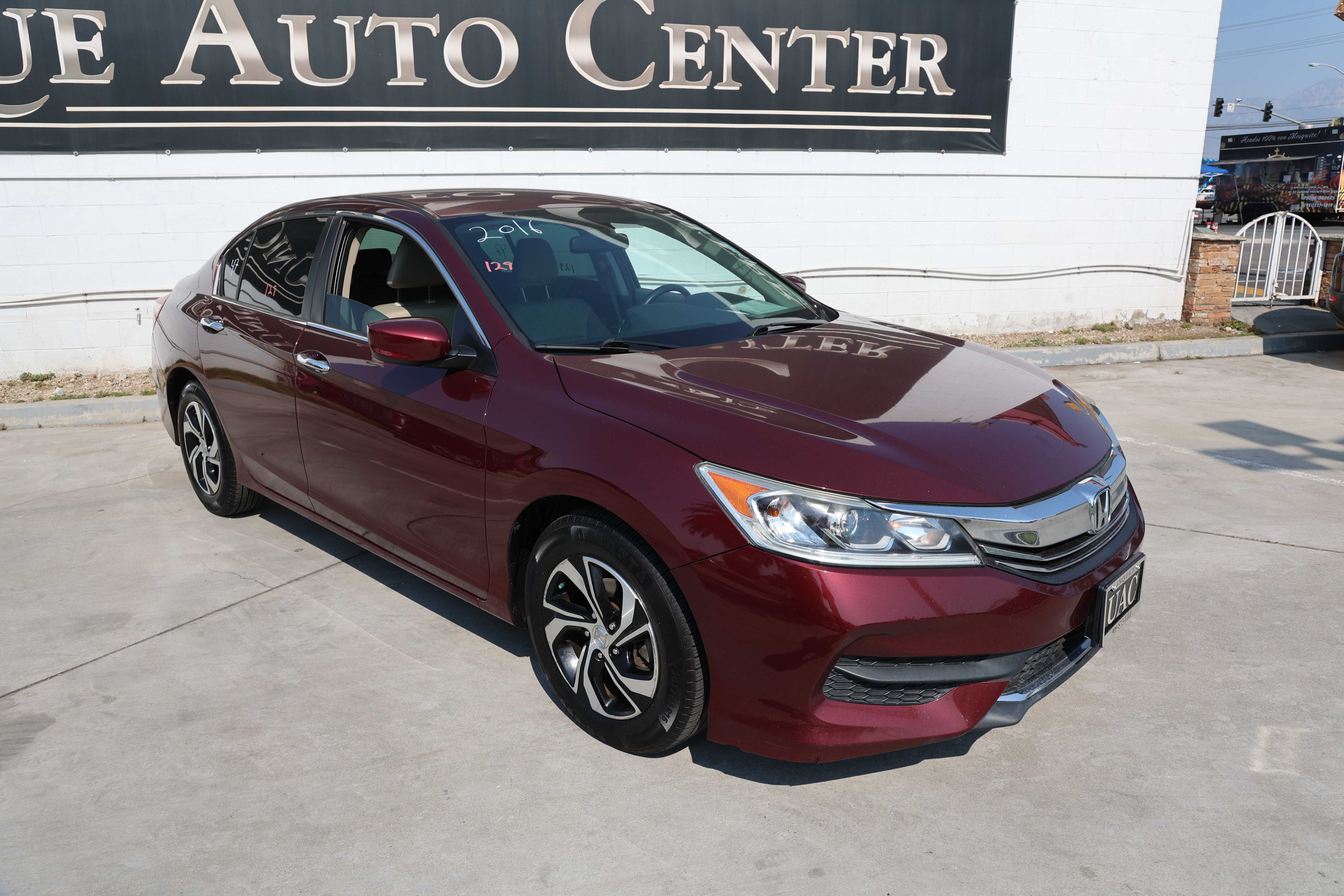 RED, 2016 HONDA ACCORD Thumnail Image 3