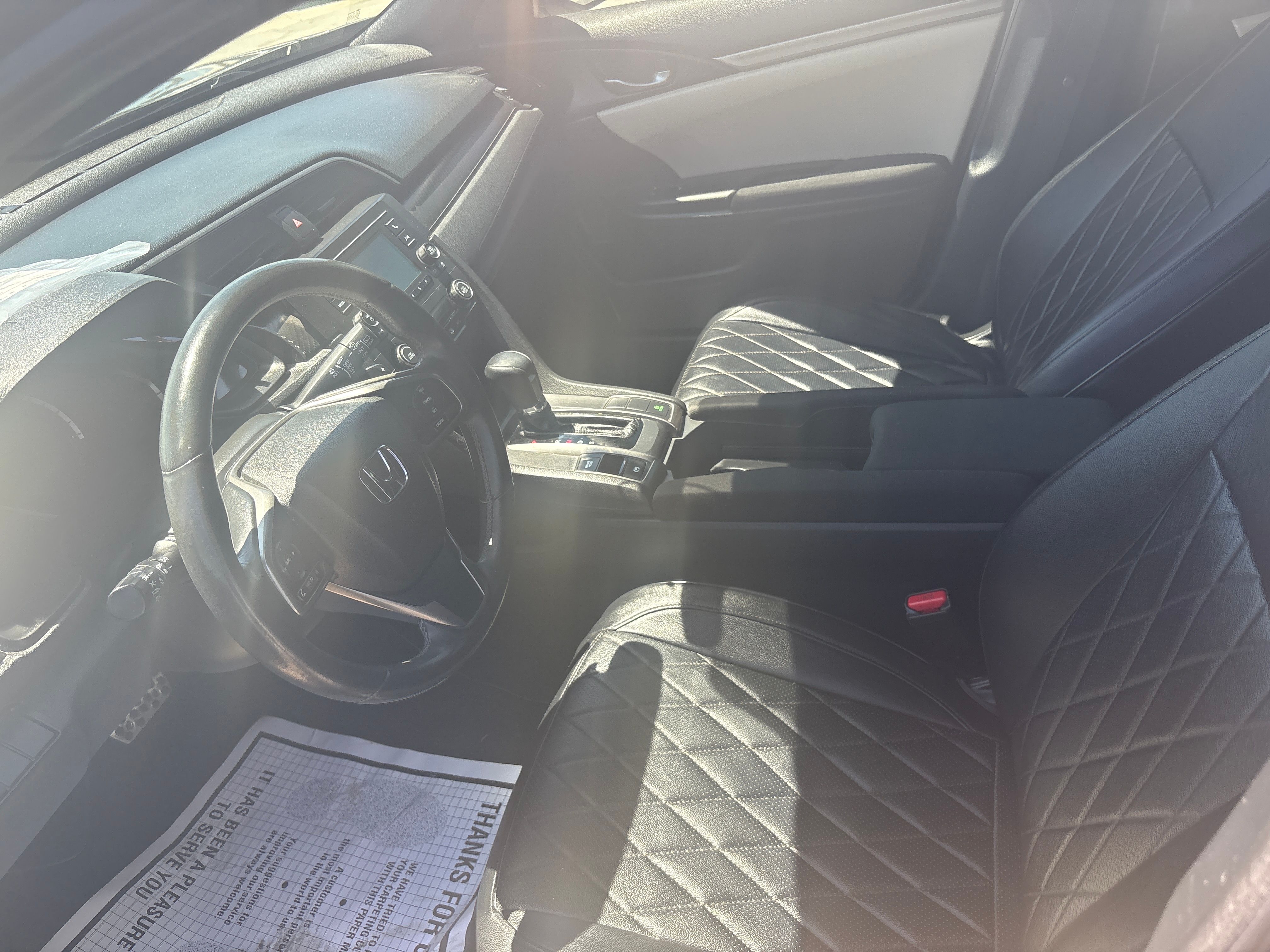 GRAY, 2018 HONDA CIVIC Thumnail Image 10