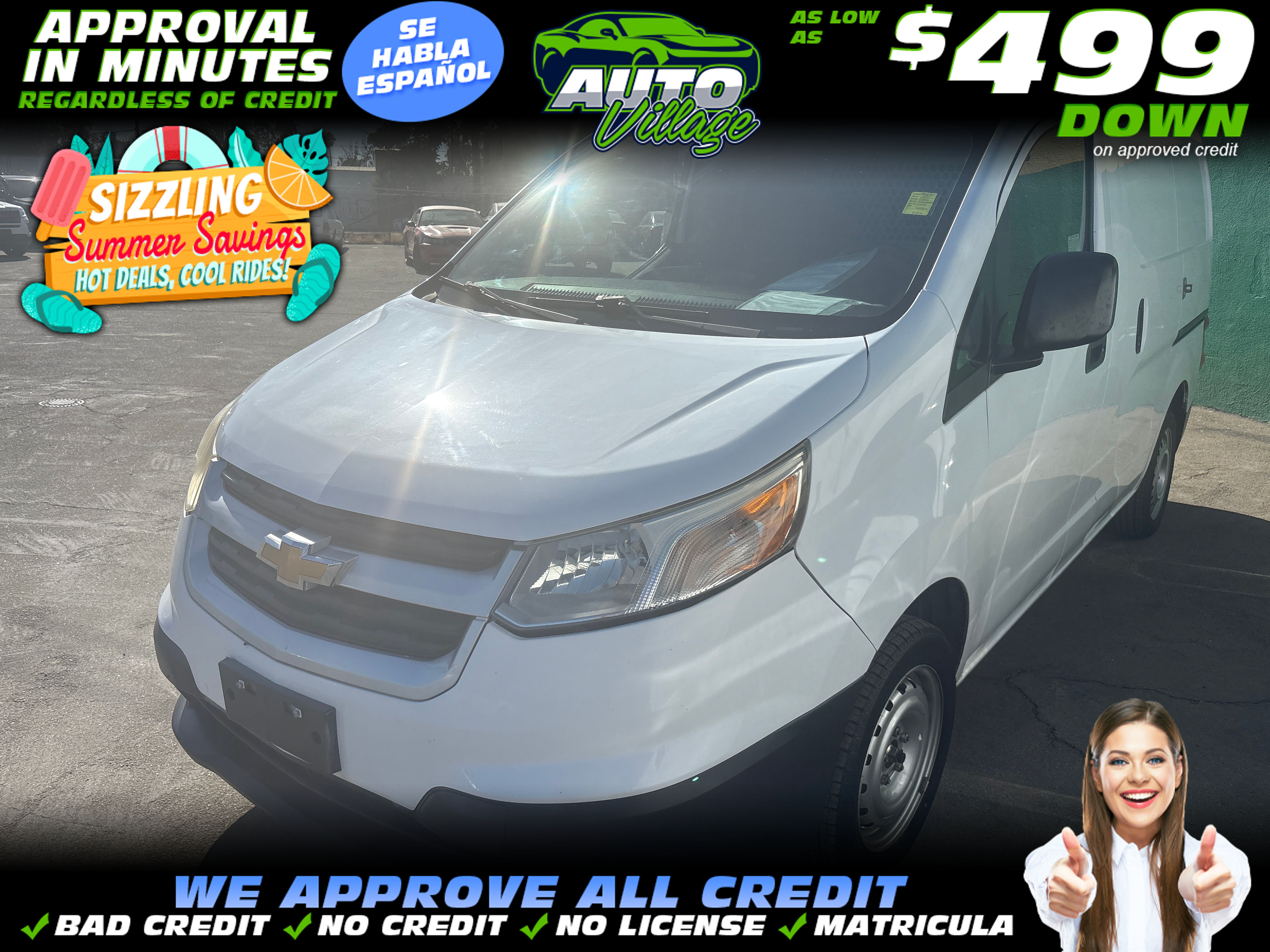 WHITE, 2017 CHEVROLET CITY EXPRESS Thumnail Image 1