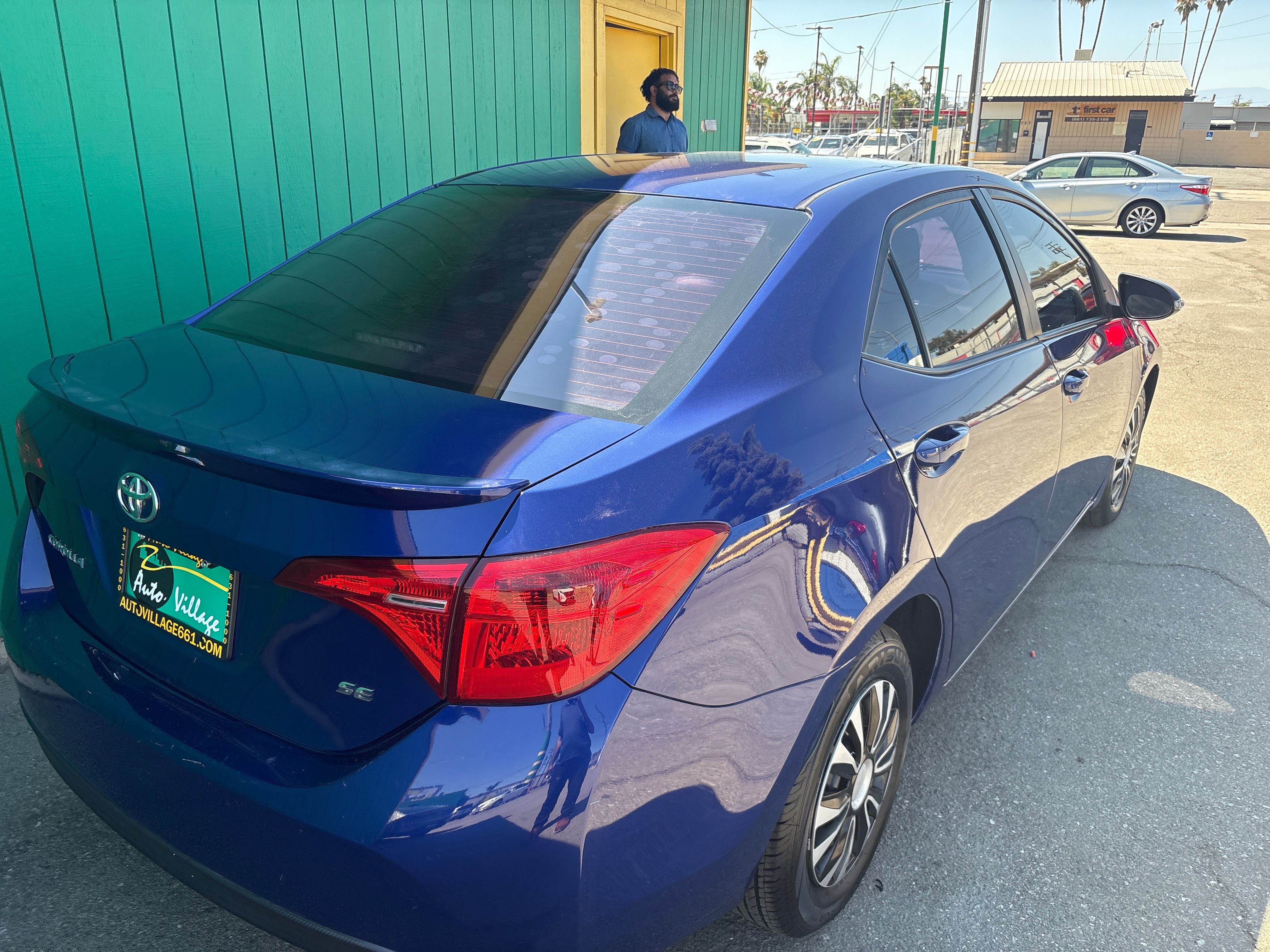BLUE, 2019 TOYOTA COROLLA Thumnail Image 5
