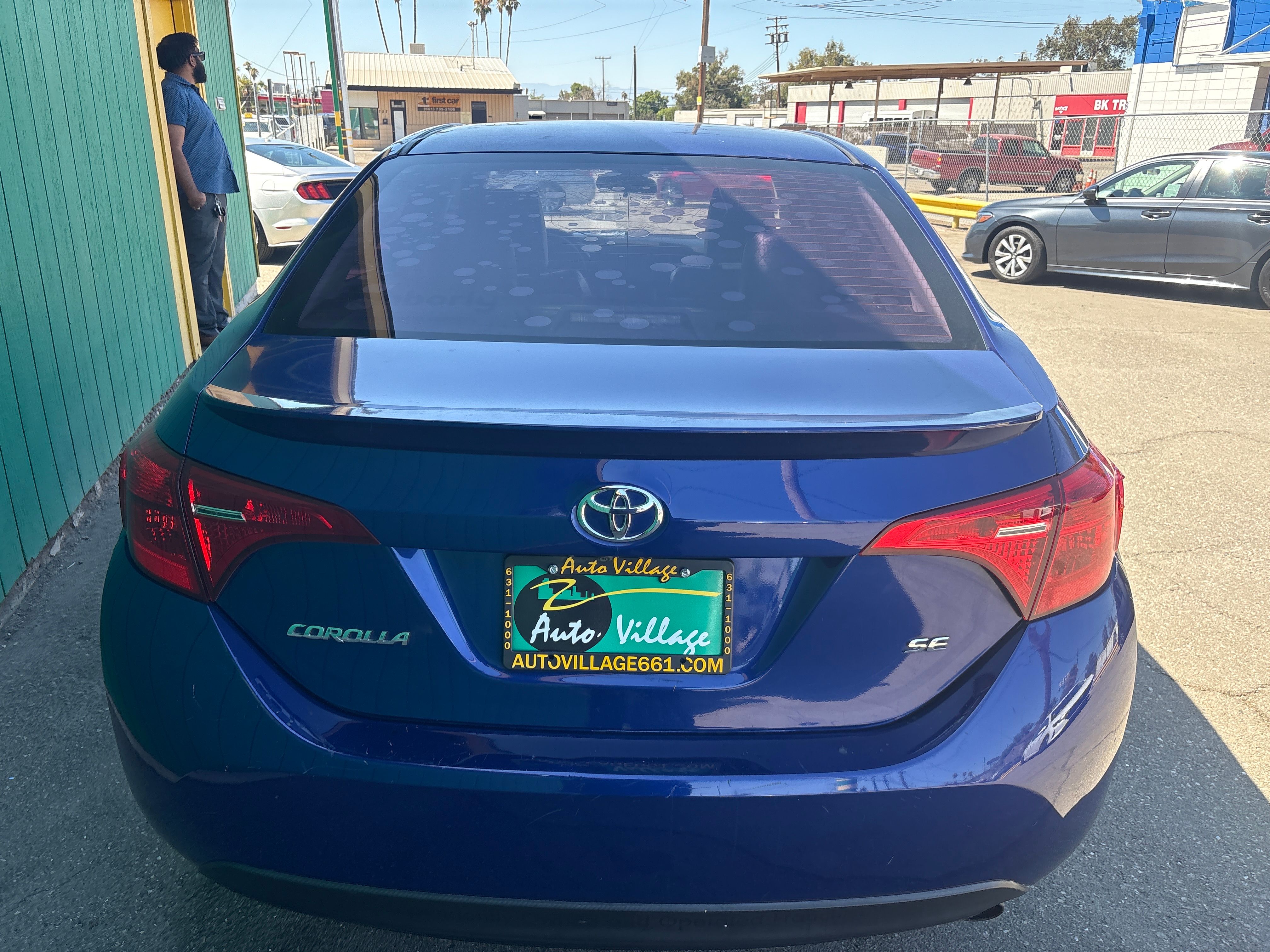 BLUE, 2019 TOYOTA COROLLA Thumnail Image 6