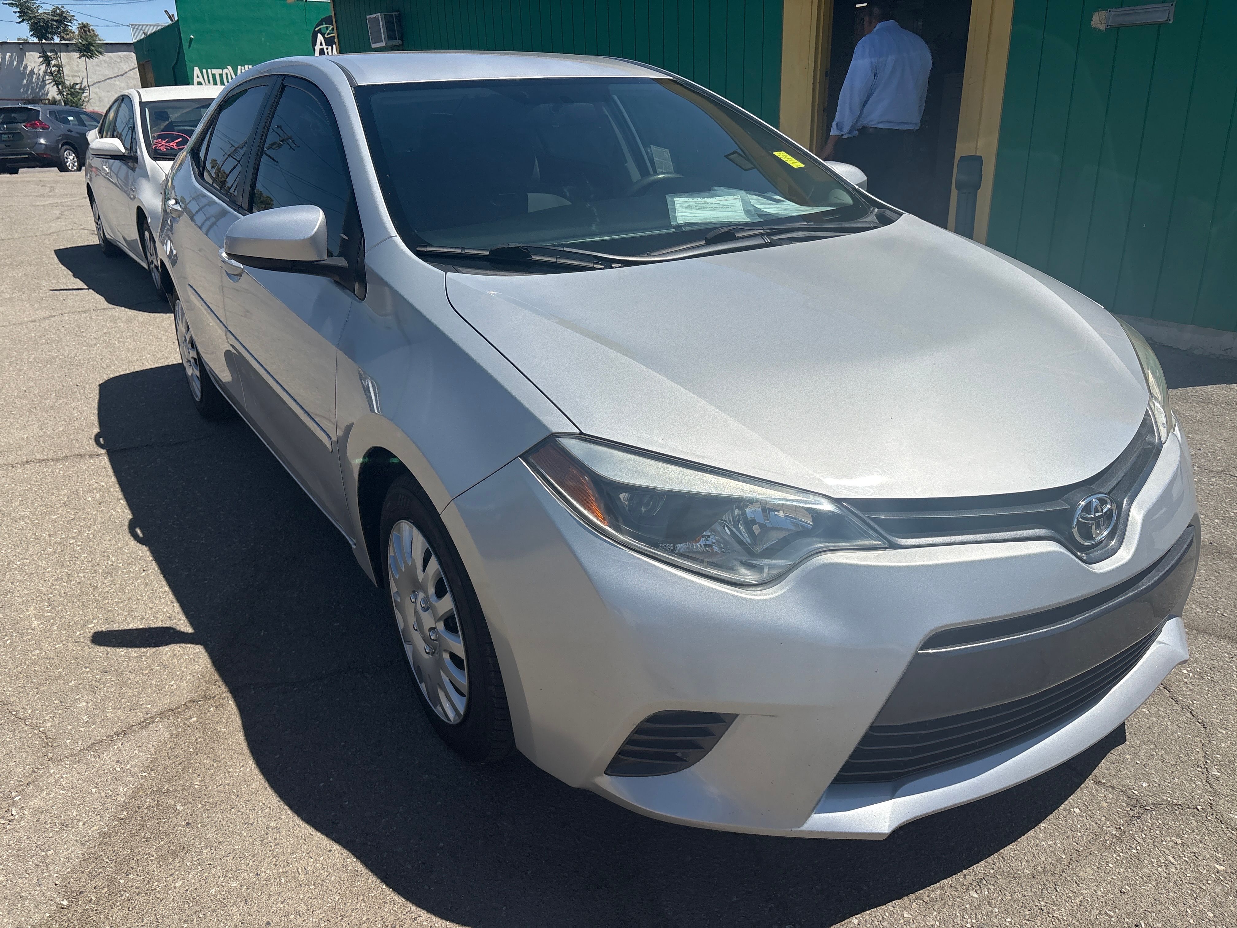 SILVER, 2015 TOYOTA COROLLA Thumnail Image 3