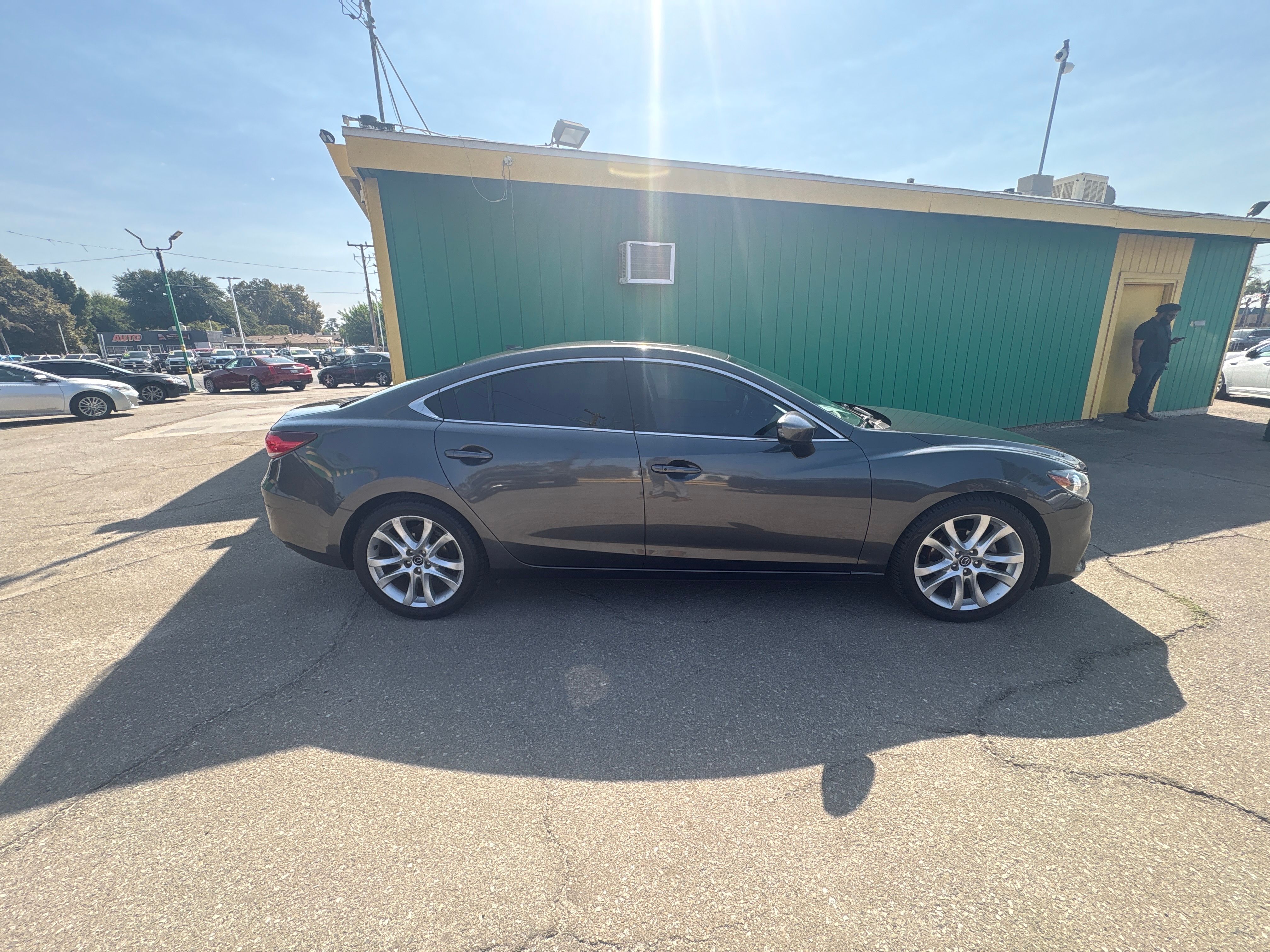 GRAY, 2015 MAZDA MAZDA6 Thumnail Image 4