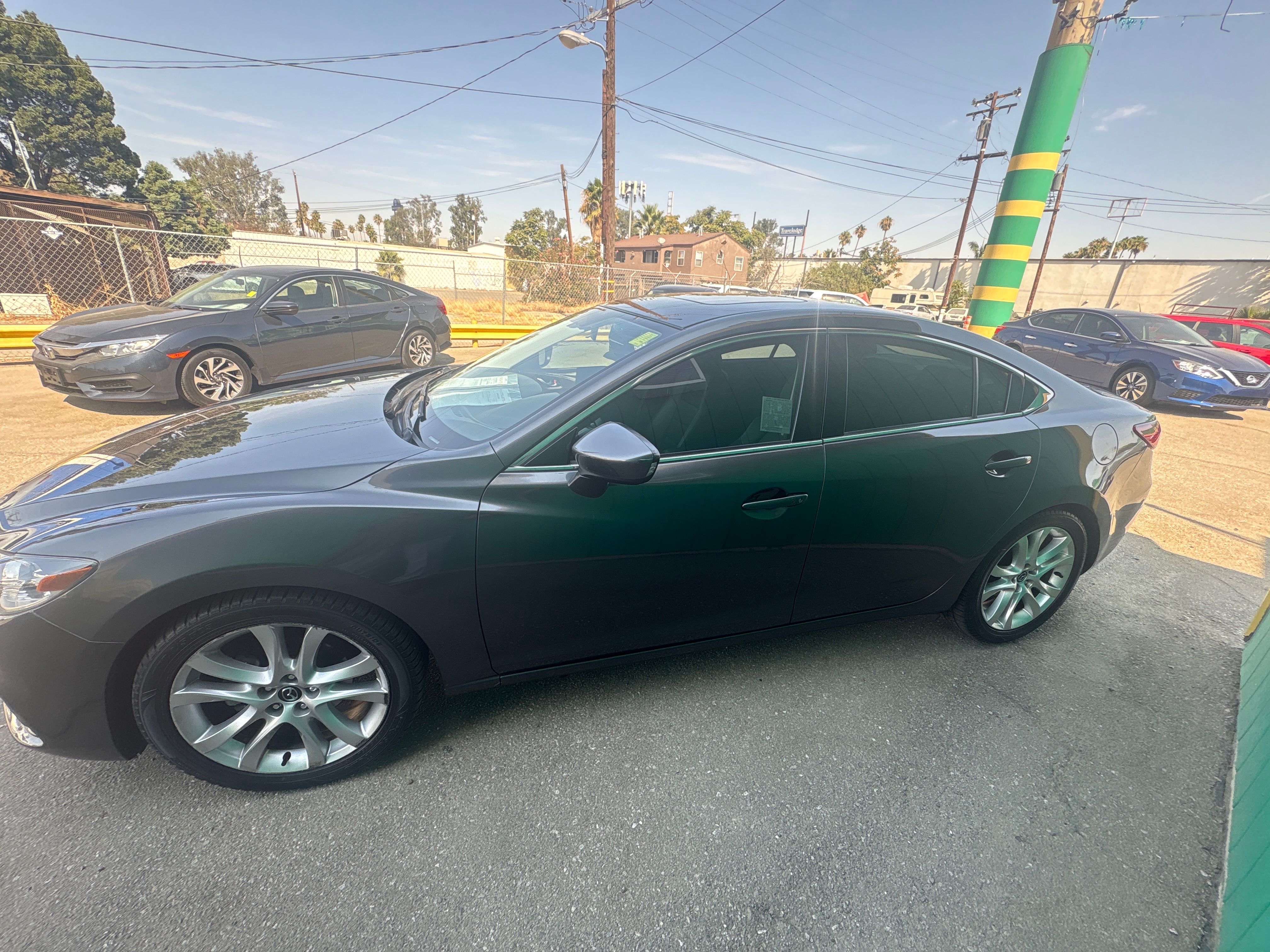 GRAY, 2015 MAZDA MAZDA6 Thumnail Image 8