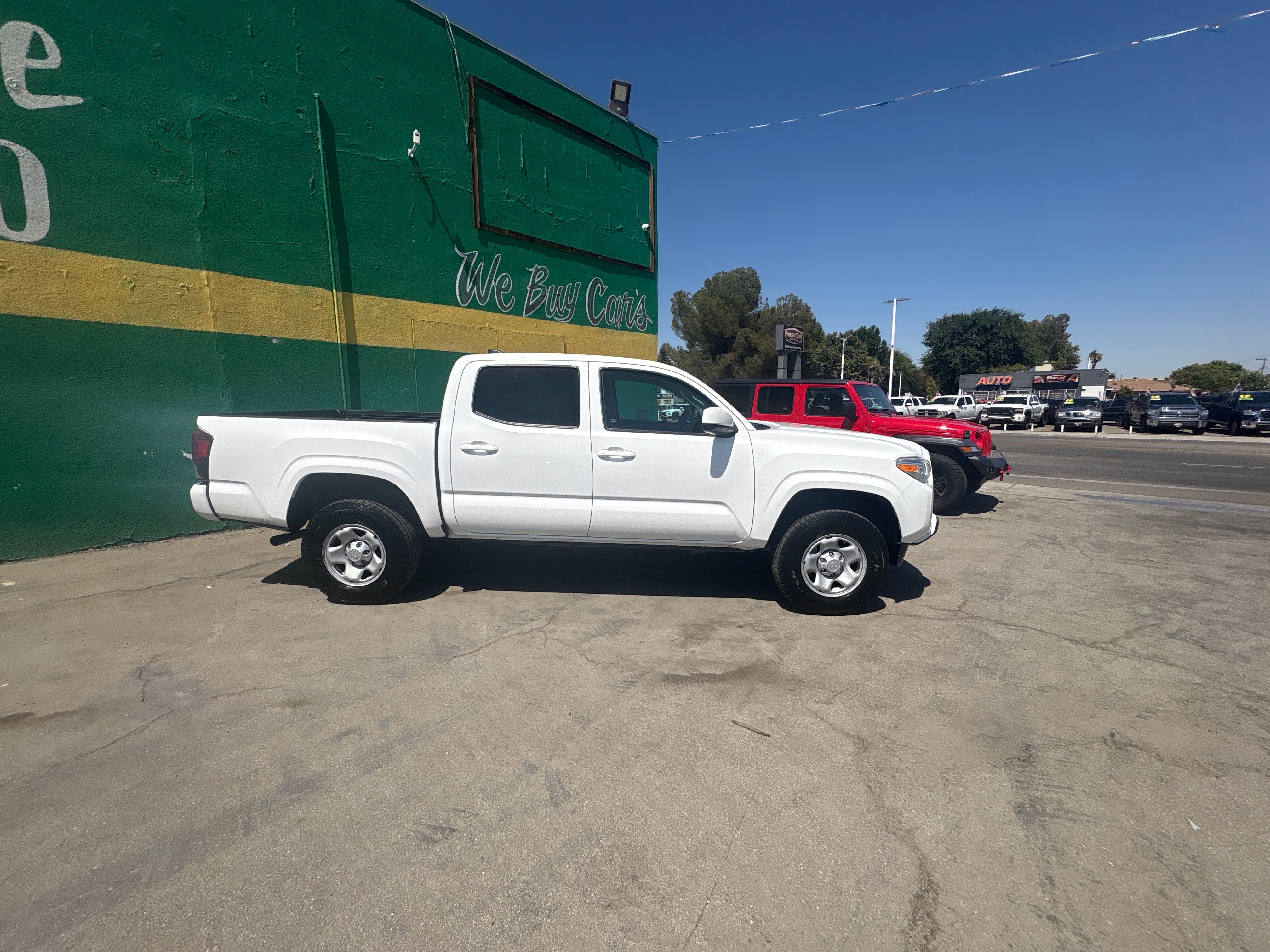 WHITE, 2020 TOYOTA TACOMA DOUBLE CAB Thumnail Image 4
