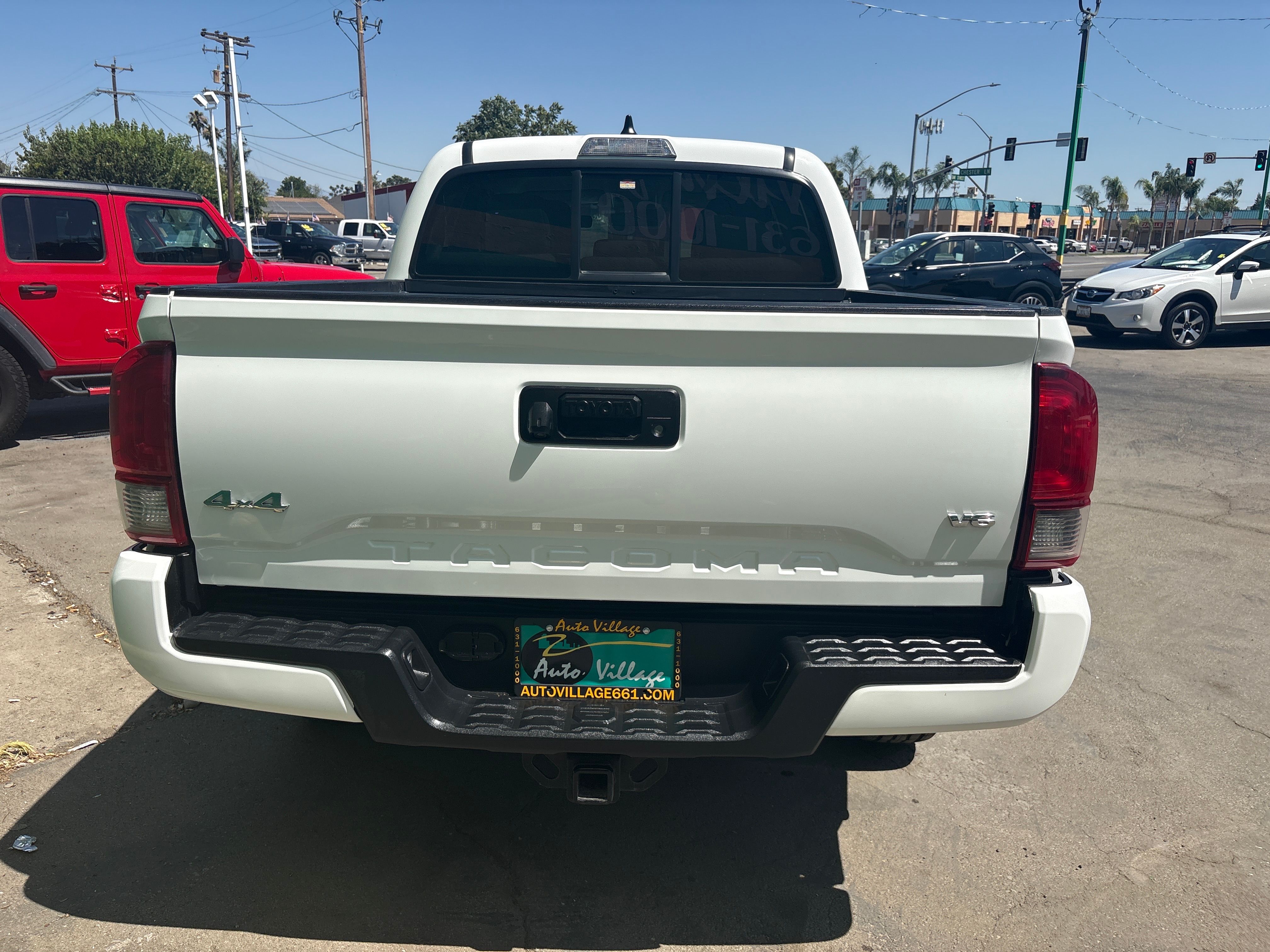 WHITE, 2020 TOYOTA TACOMA DOUBLE CAB Thumnail Image 6