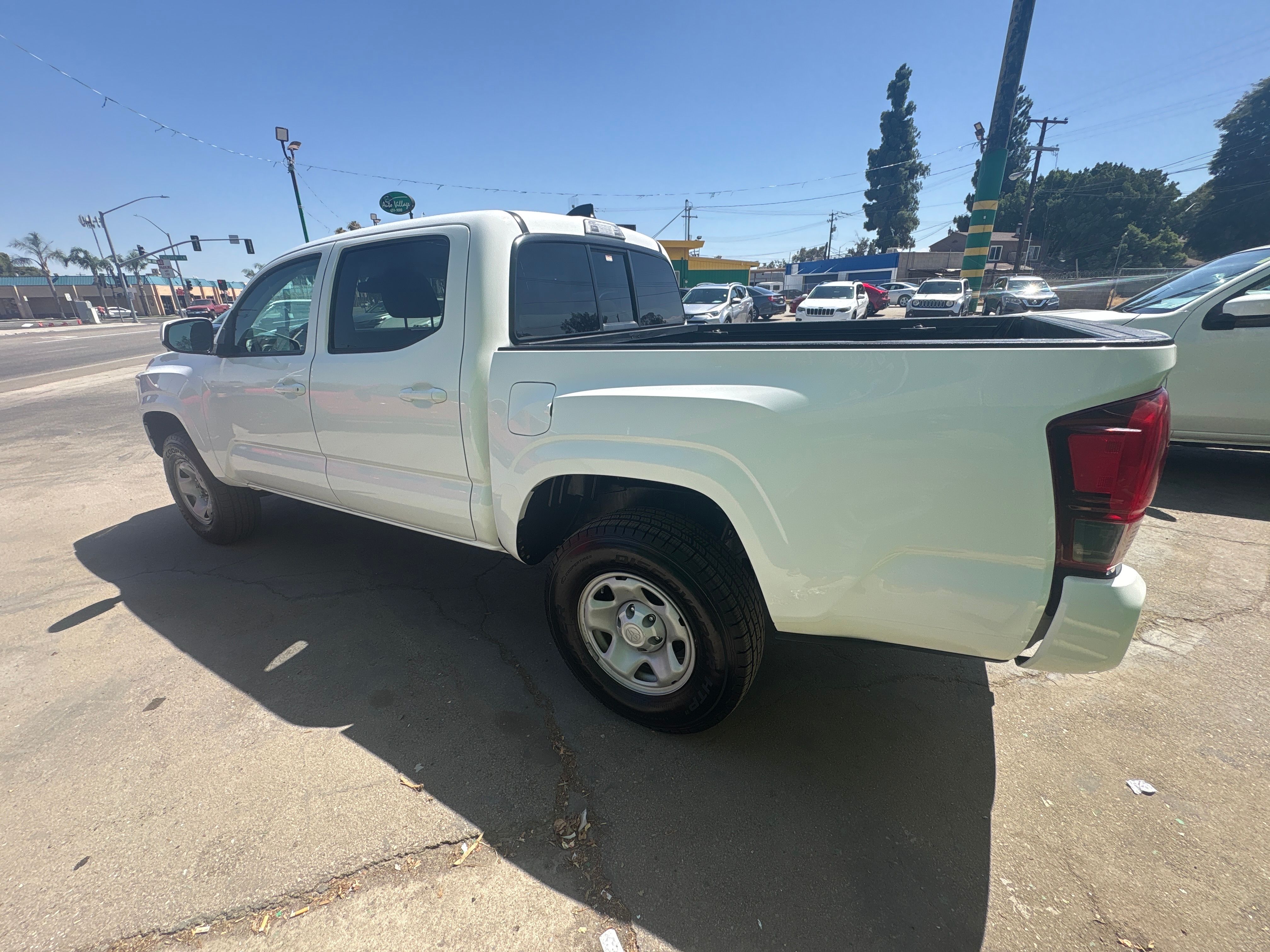 WHITE, 2020 TOYOTA TACOMA DOUBLE CAB Thumnail Image 7