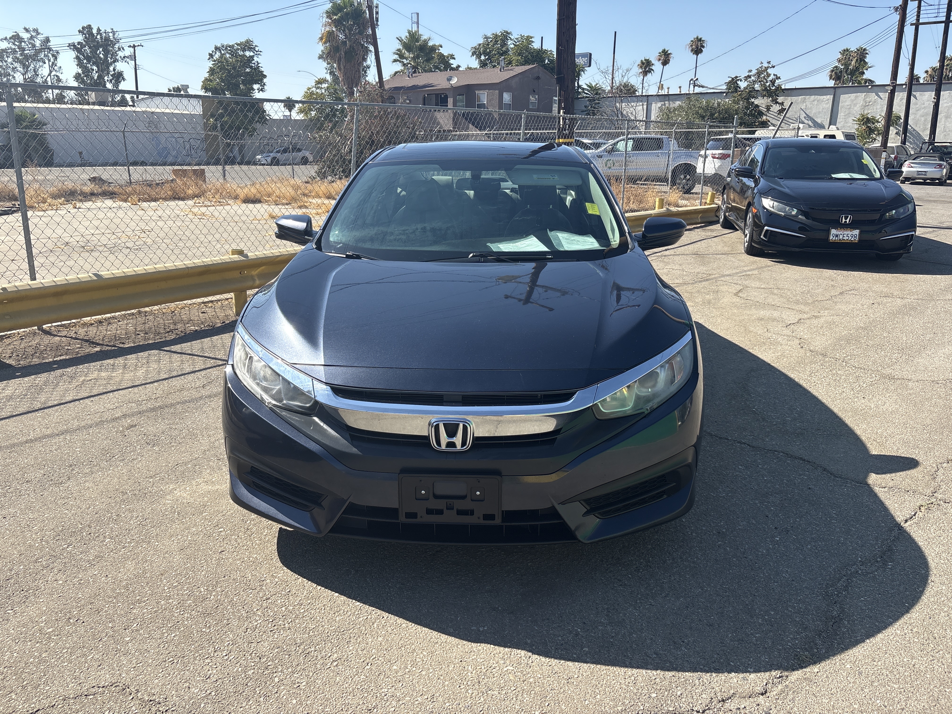 GRAY, 2017 HONDA CIVIC Thumnail Image 2