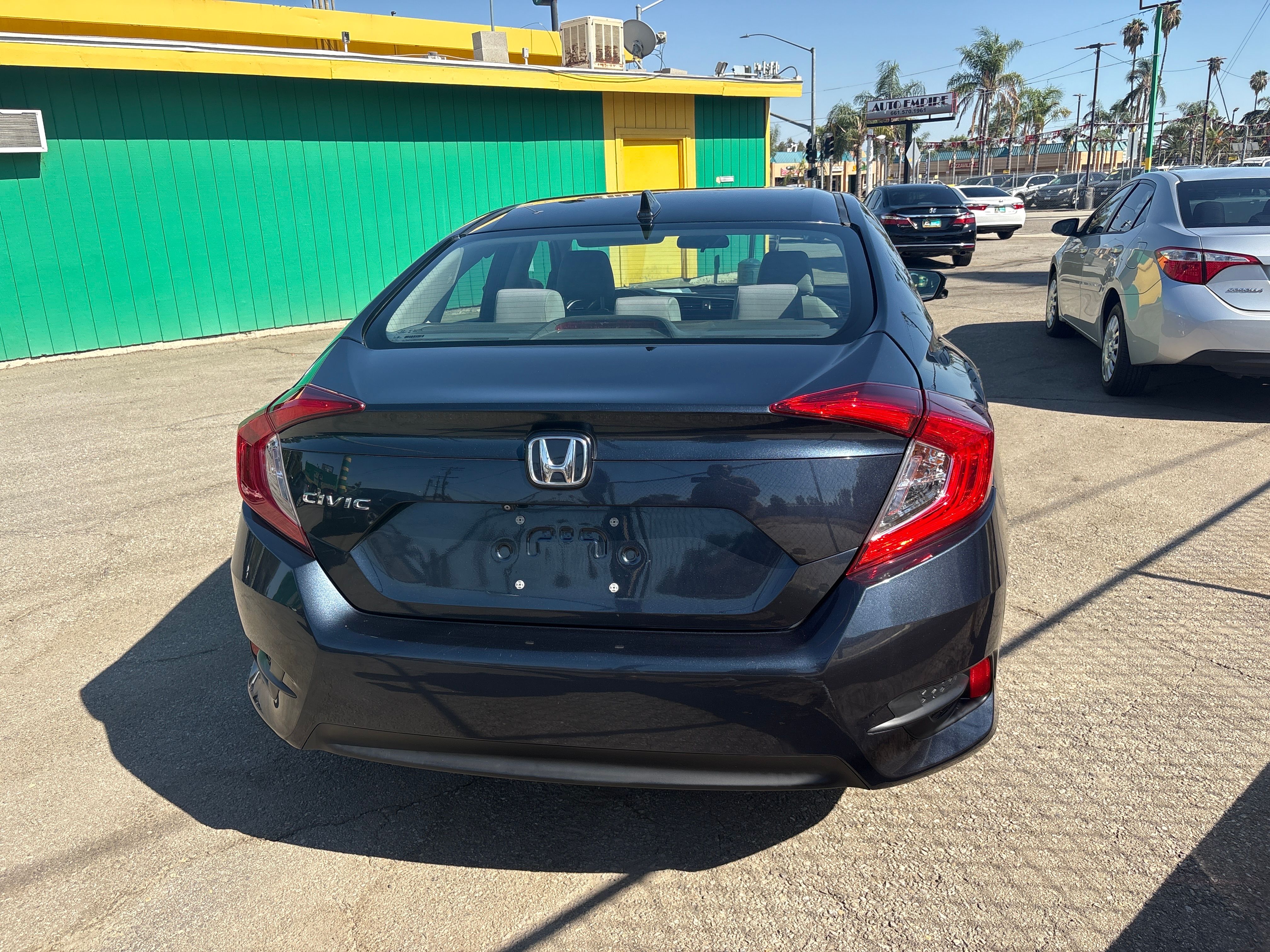 GRAY, 2017 HONDA CIVIC Thumnail Image 6